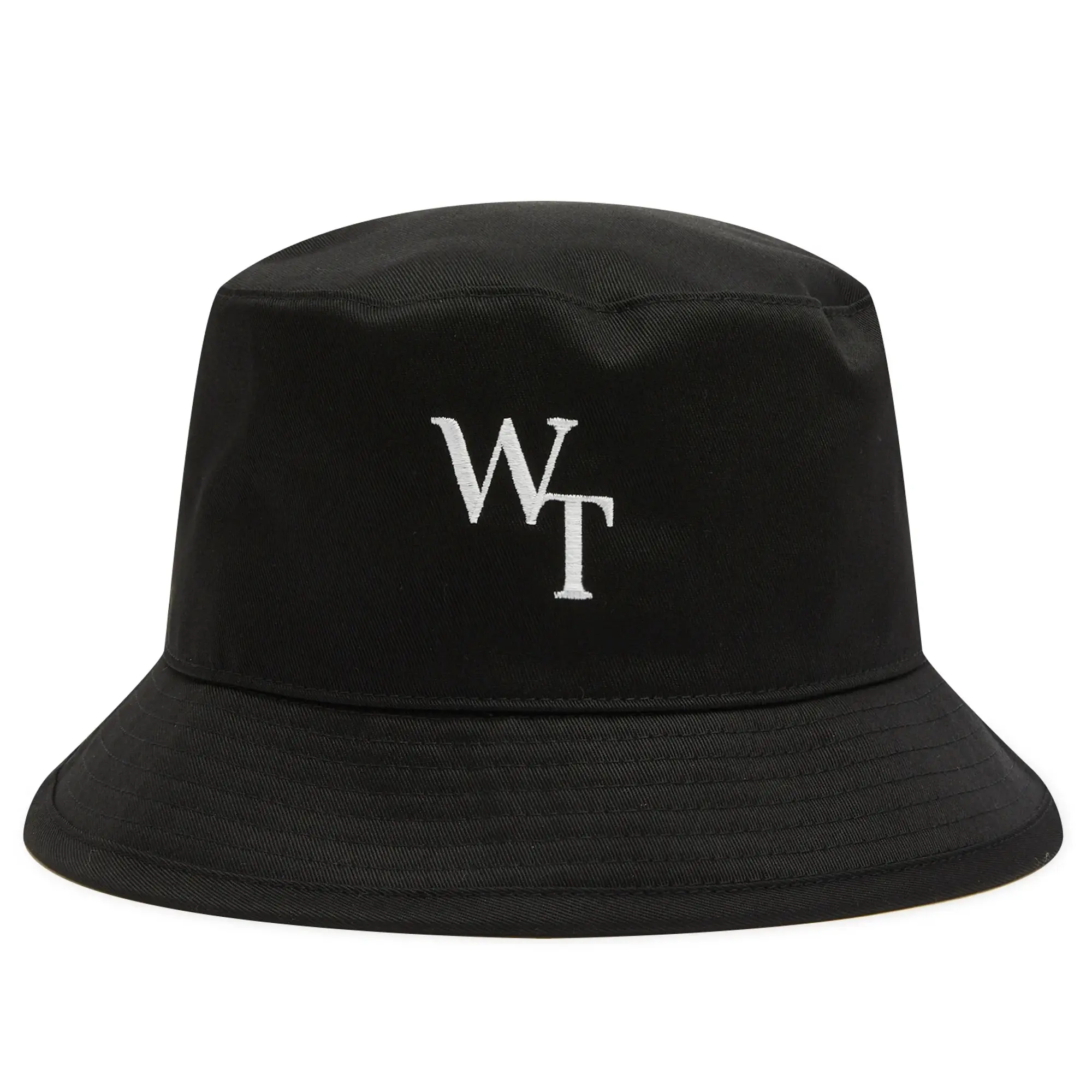 WTAPS Men's 06 Embroidered Logo Bucket Hat Black