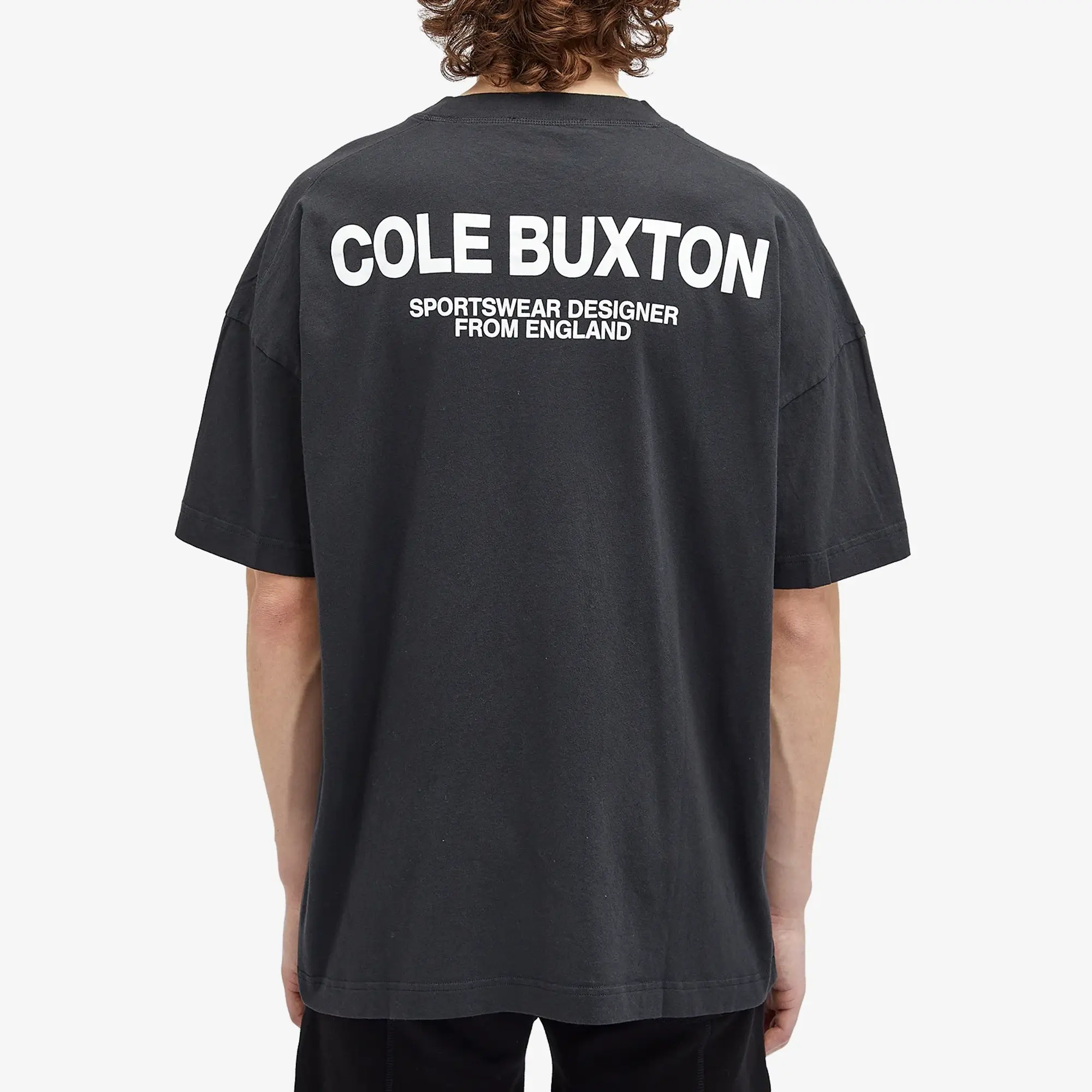 Cole Buxton Men's Sportswear T-Shirt Vintage Black