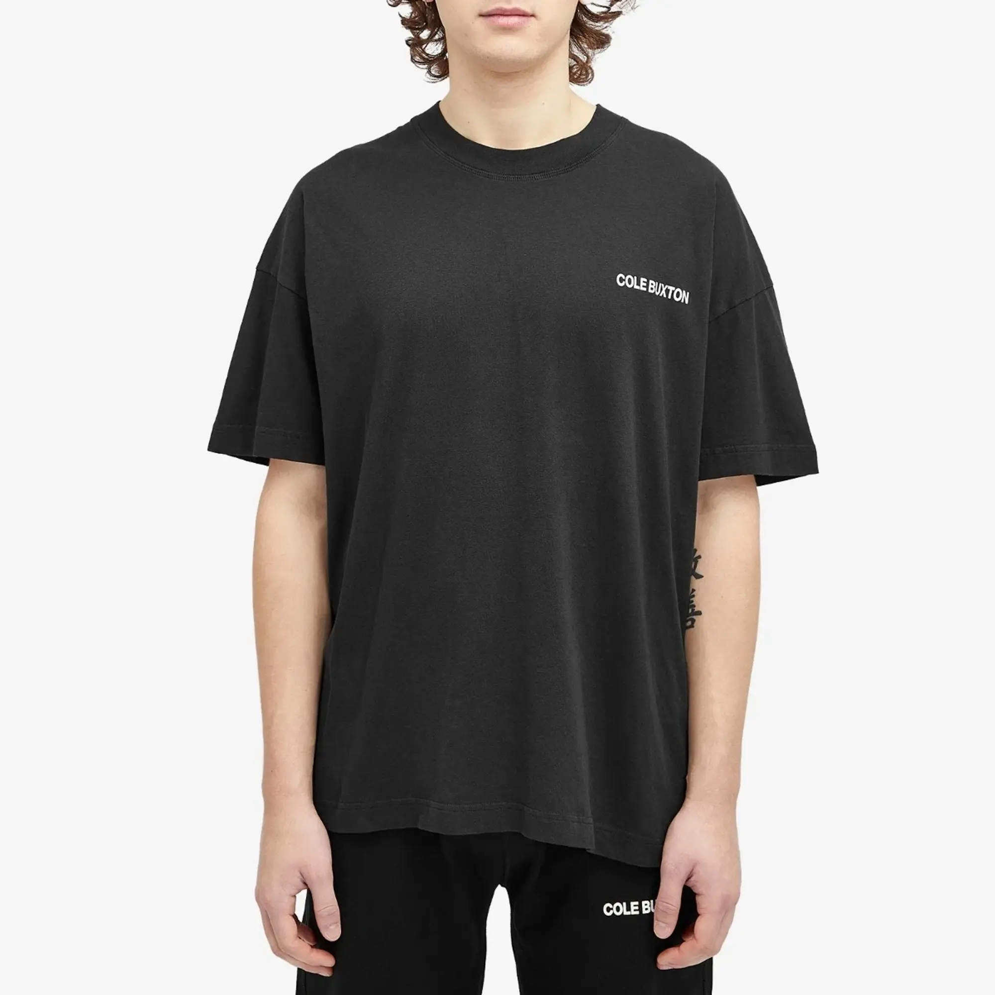 Cole Buxton Men's Sportswear T-Shirt Vintage Black
