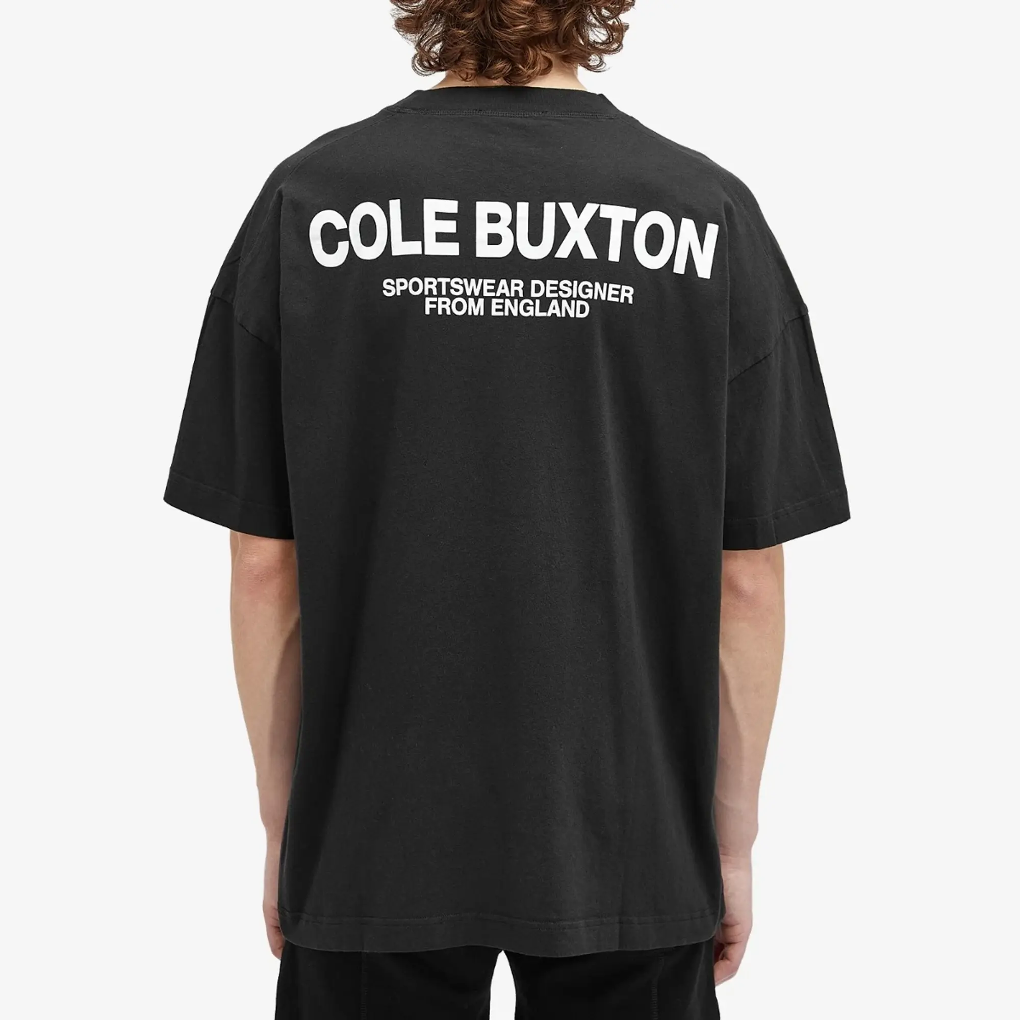 Cole Buxton Men's Sportswear T-Shirt Vintage Black