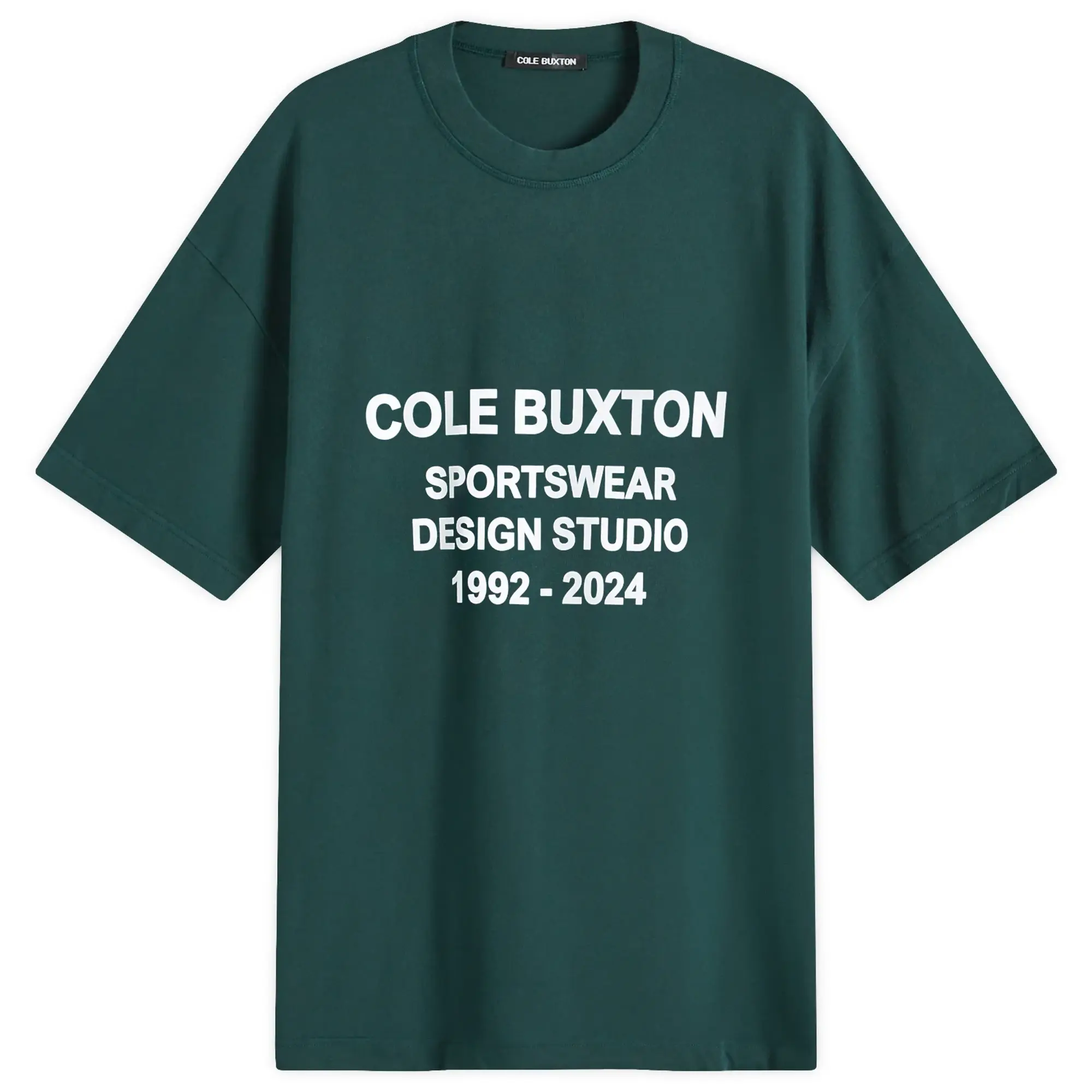 Cole Buxton Design Studio T-Shirt - Forest Green