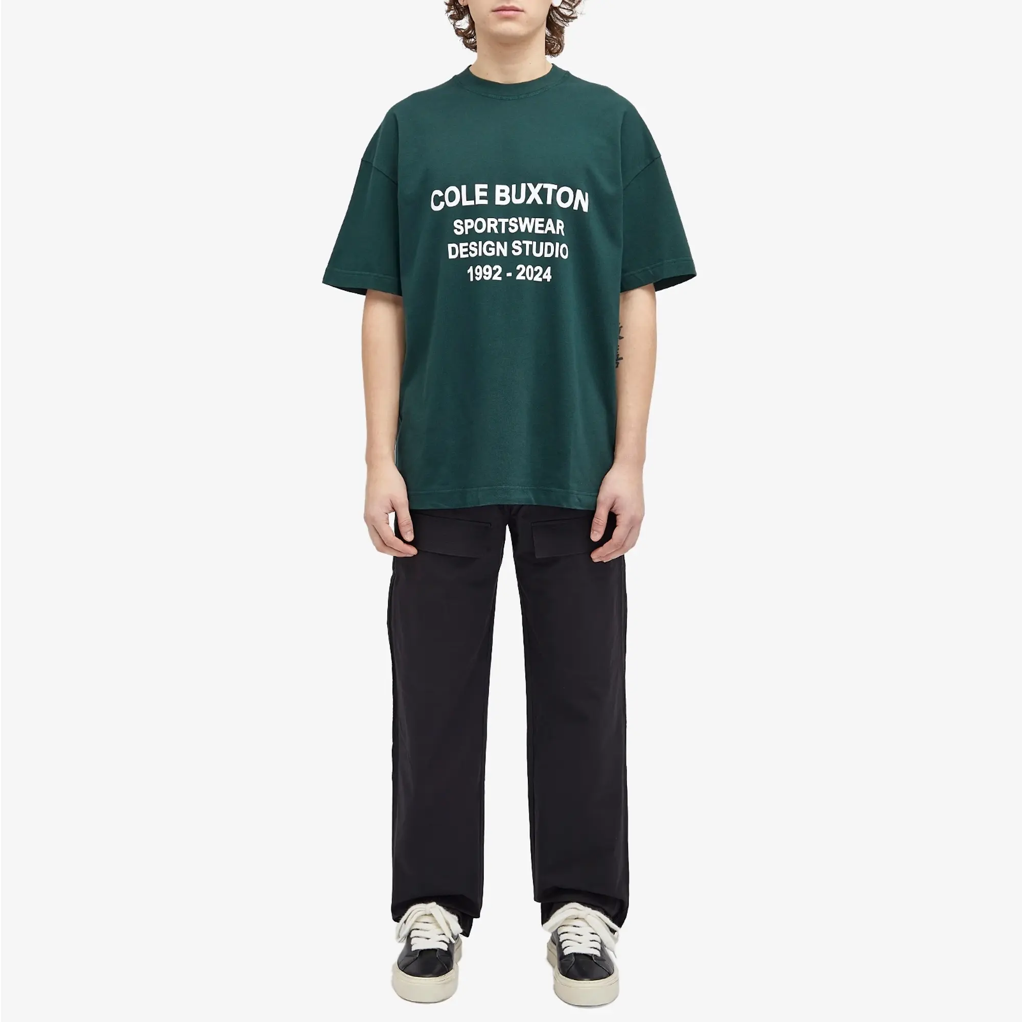 Cole Buxton Design Studio T-Shirt - Forest Green