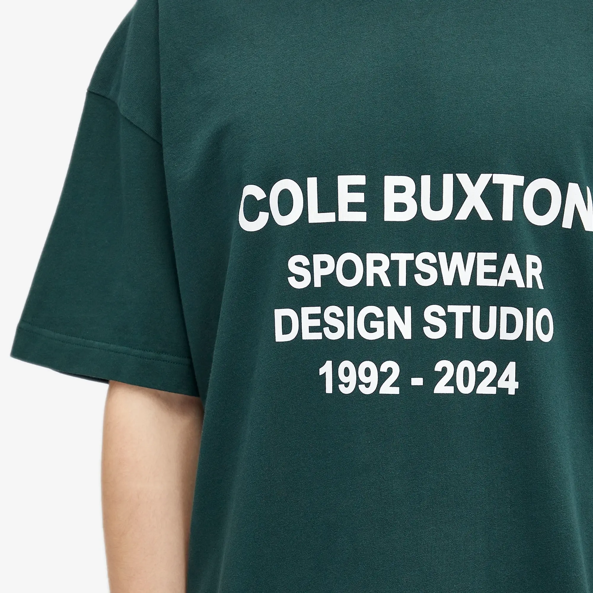 Cole Buxton Design Studio T-Shirt - Forest Green
