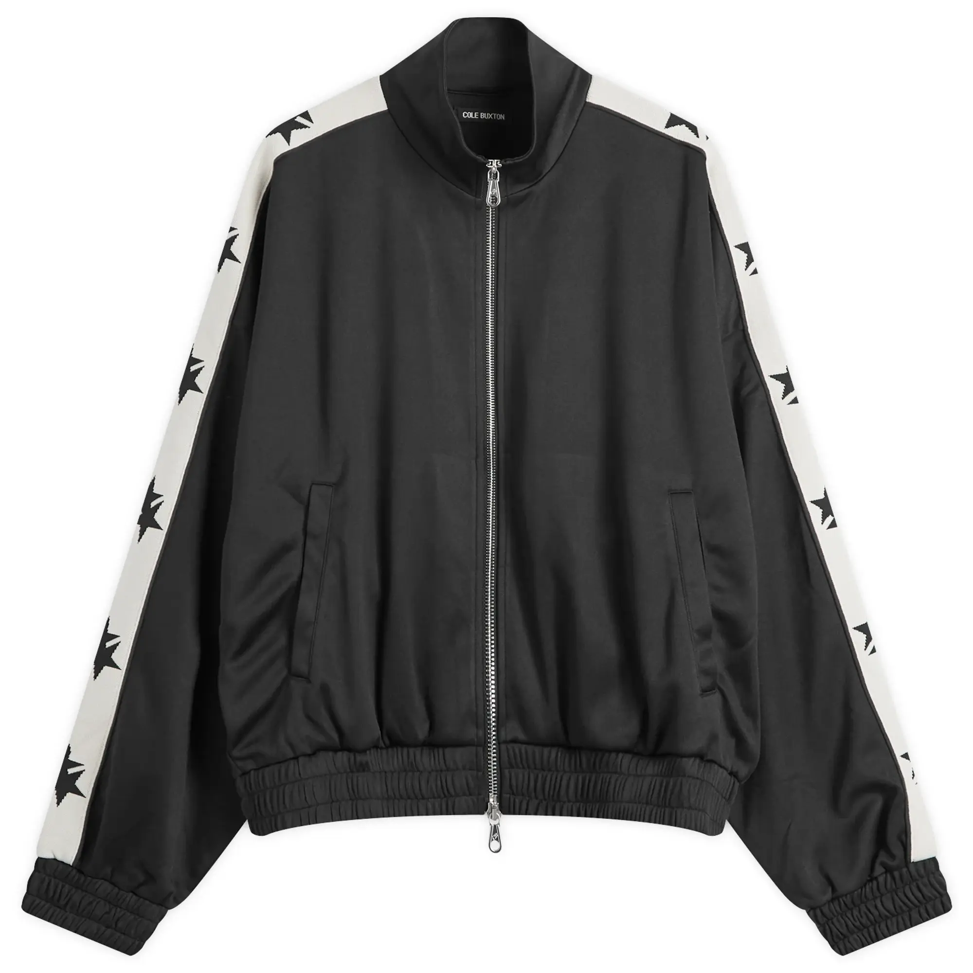 Cole Buxton Men's Two Star Track Jacket Black