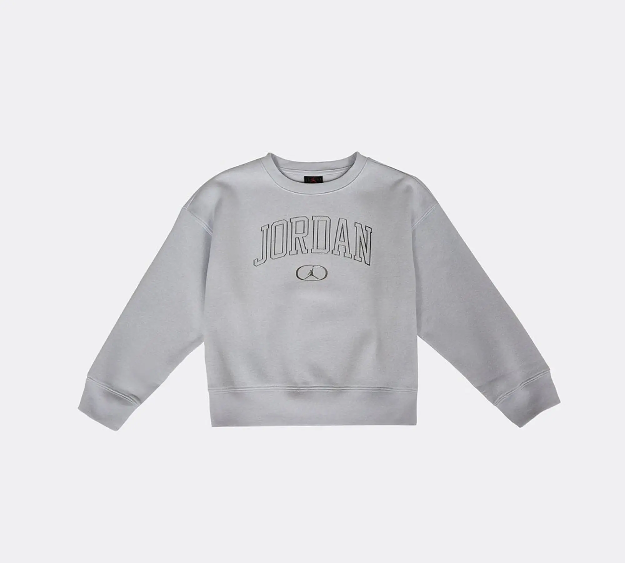 Nike Jordan Jordan Girls Metallic Jumpman Crewneck - Grey - Size XL/G - Grey