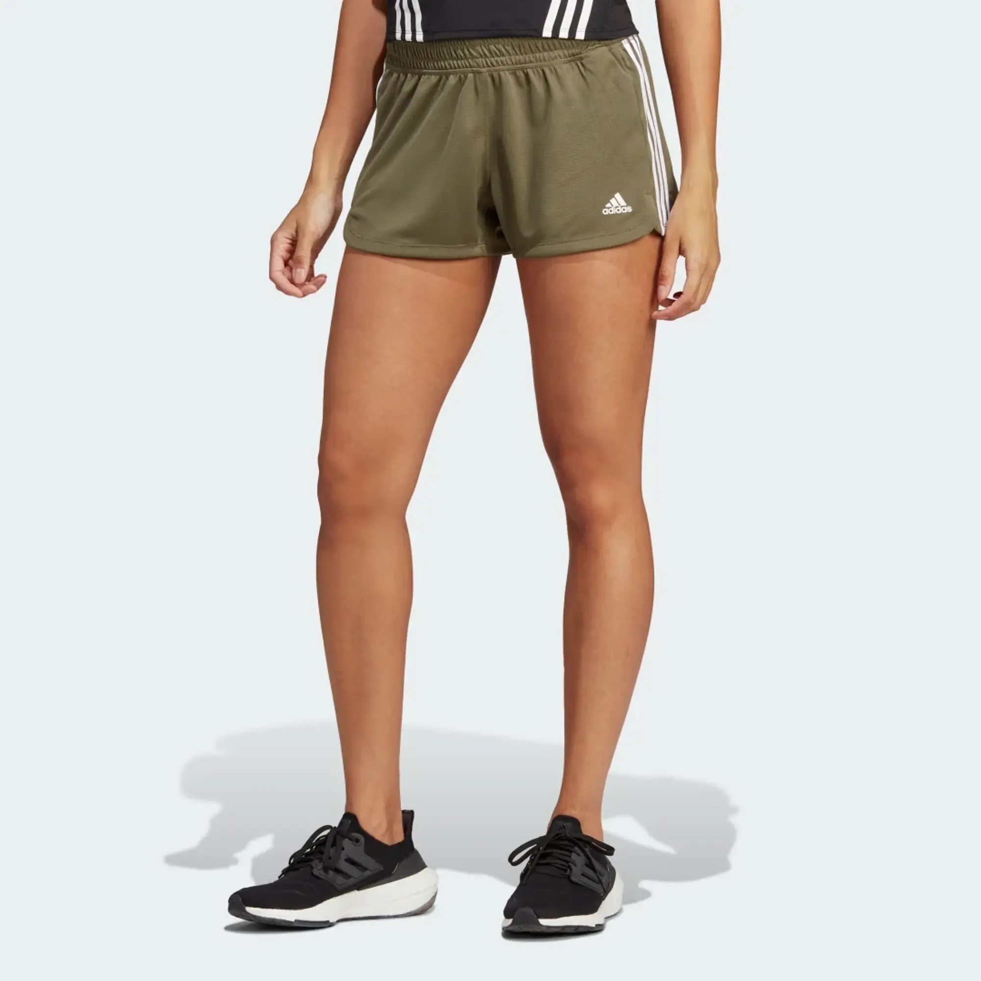 adidas Pacer 3-Stripes Knit Shorts