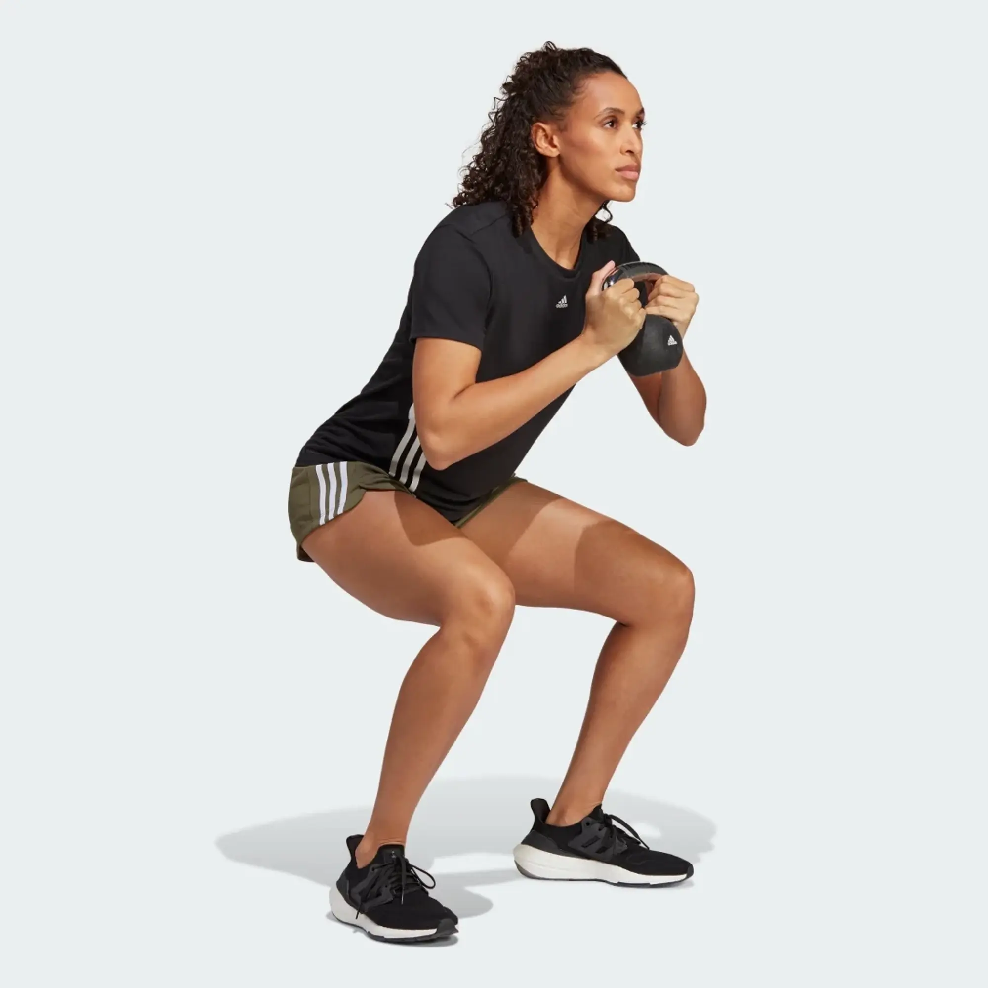 adidas Pacer 3-Stripes Knit Shorts