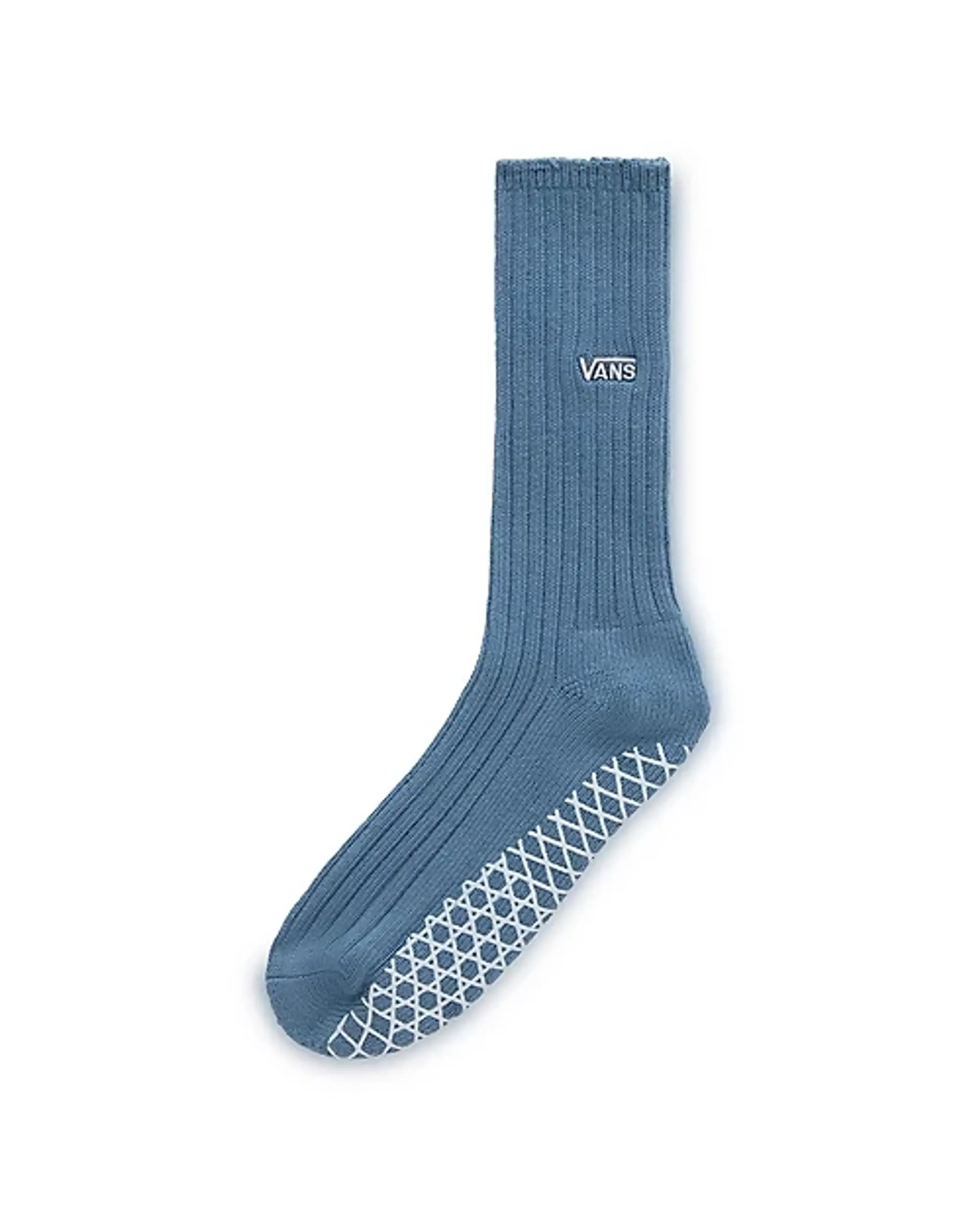 Vans Comfycush Crew Socks (1 Pair) (Bluestone) Men Blue