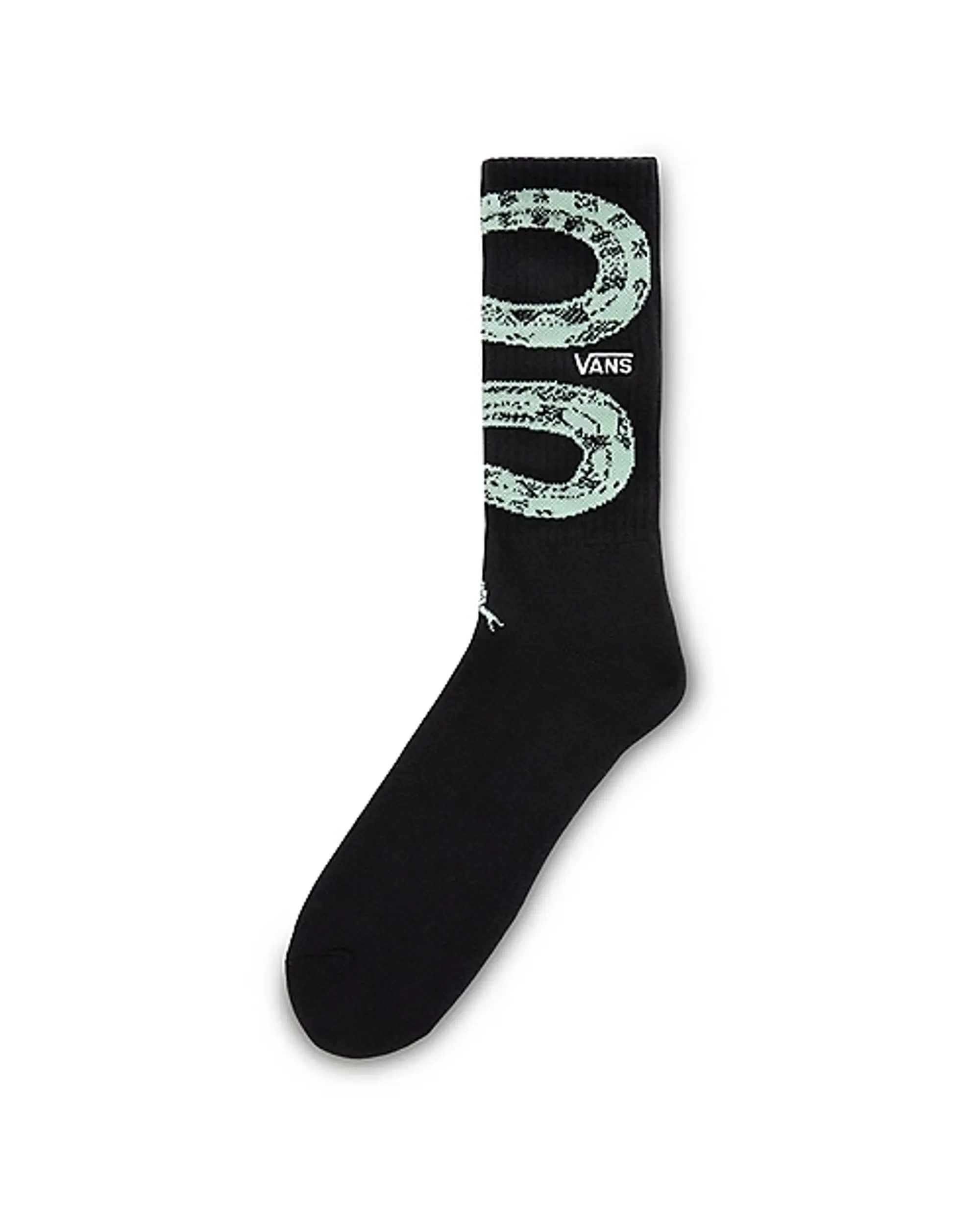 Vans Digital Dementia Crew Socks (1 Pair) (Black) Men Black