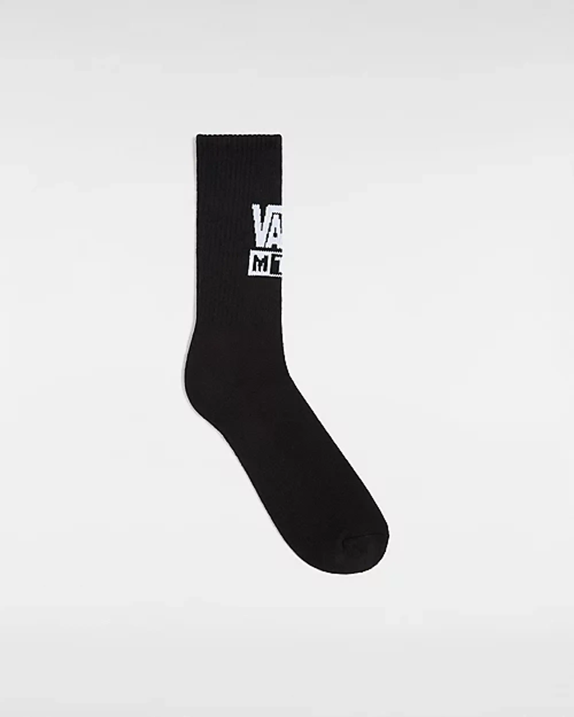 Vans Mte Crestline Crew Socks (1 Pair) (Black) Men Black