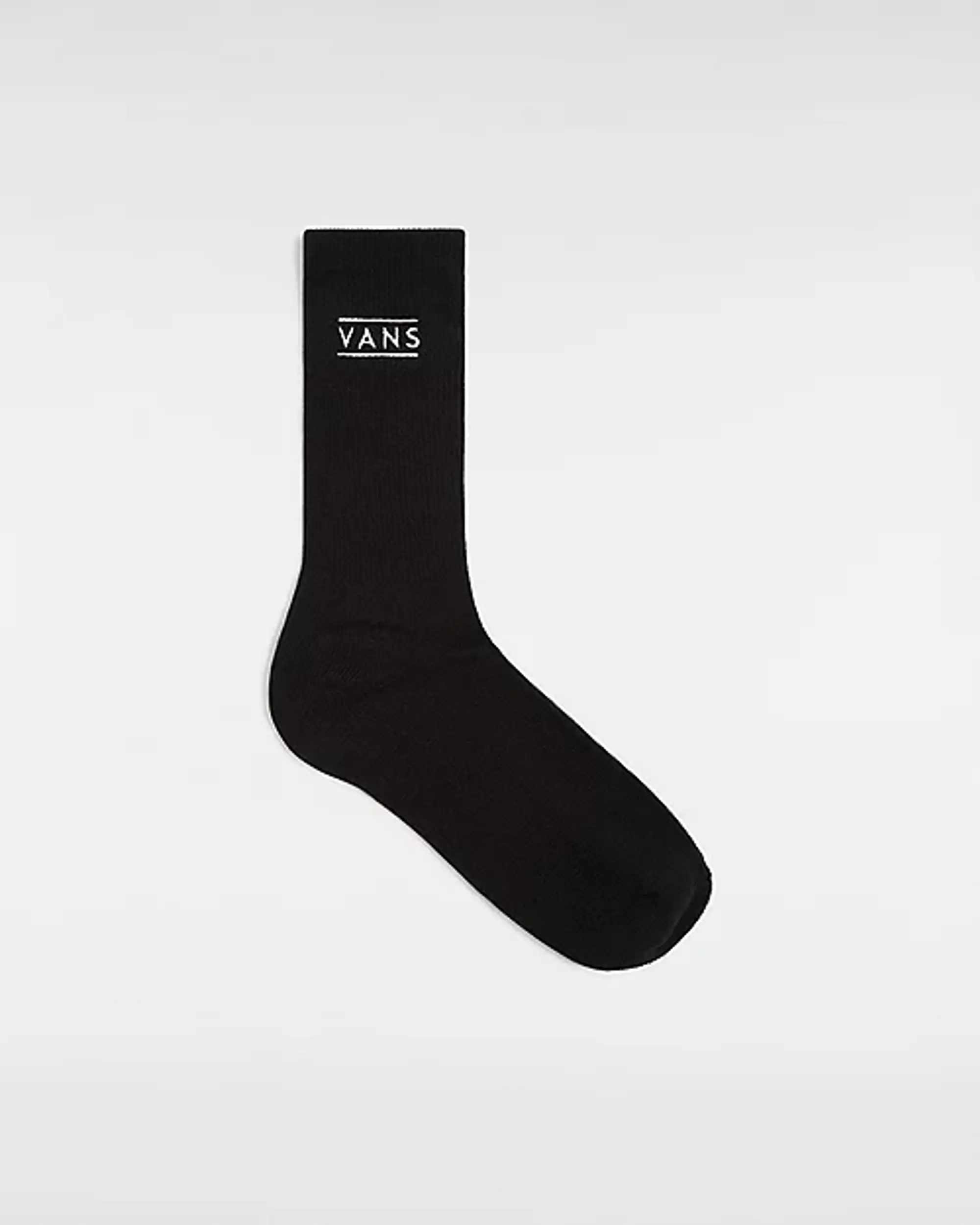 Vans Half Box Crew Socks (1 Pair) (Black) Men Black