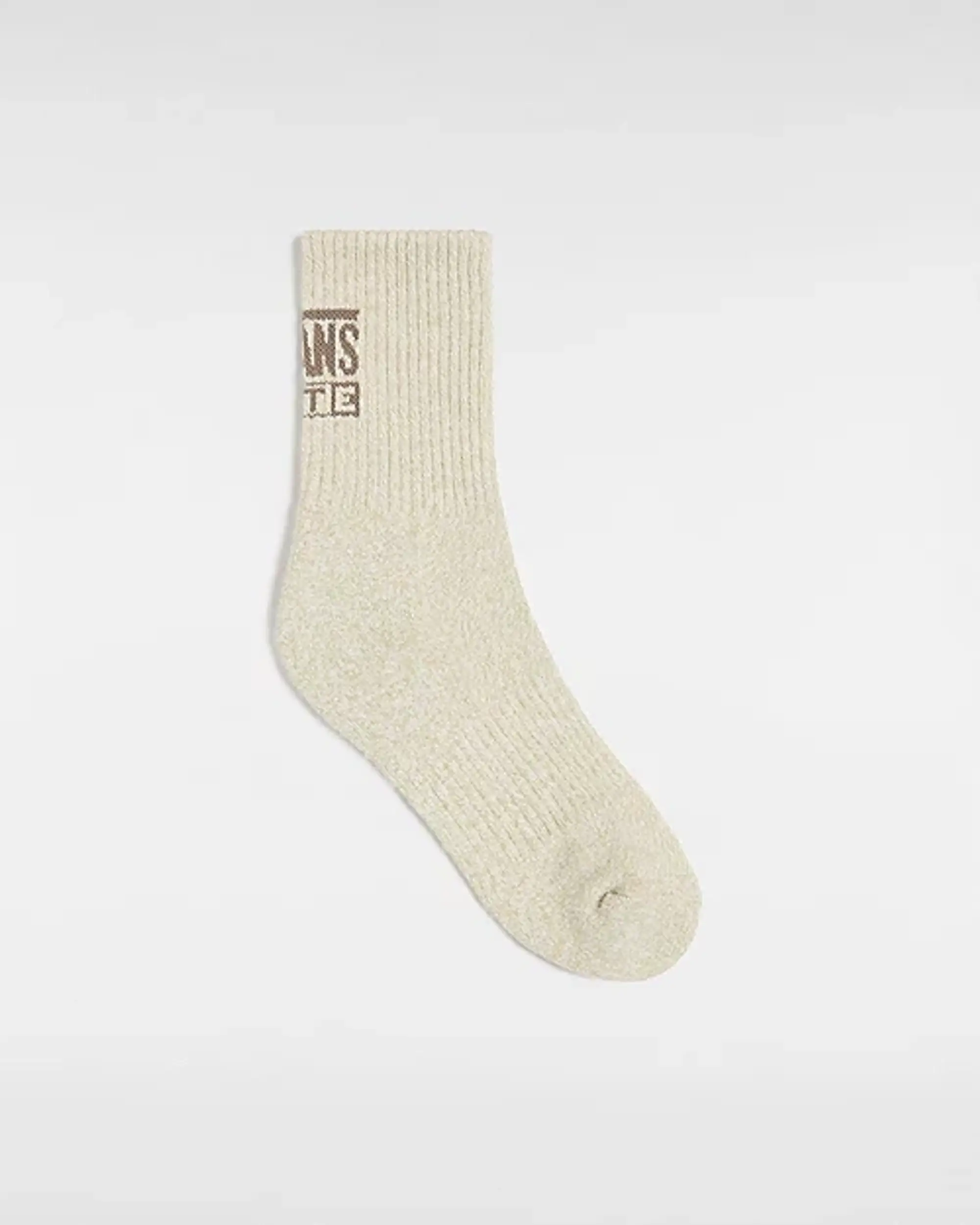 Vans Mte Crestline Half Crew Socks (1 Pair) (Marshmallow) Women White