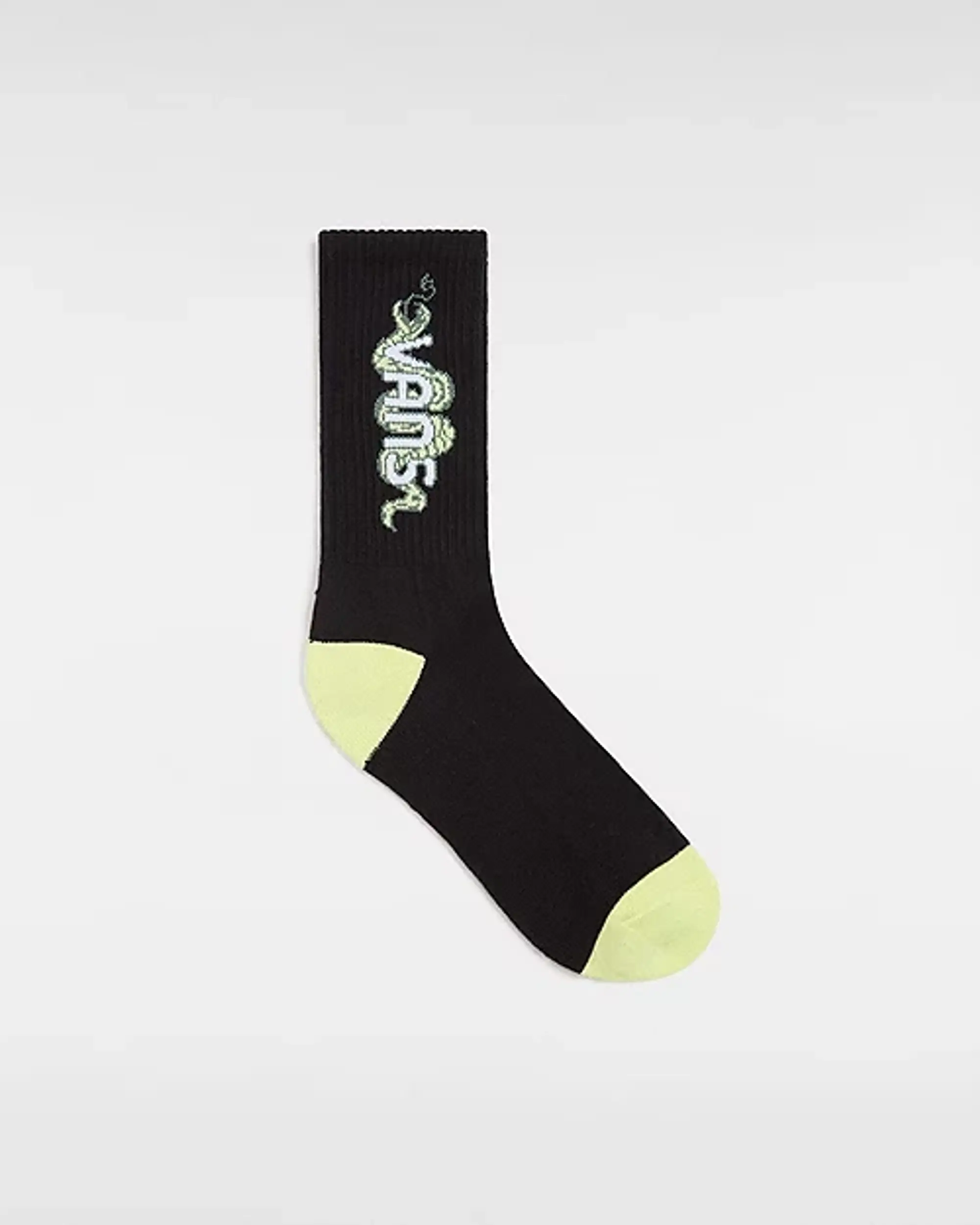 Vans Kids Faster Crew Socks (1 Pair) (Lime Sherbet) Youth Yellow