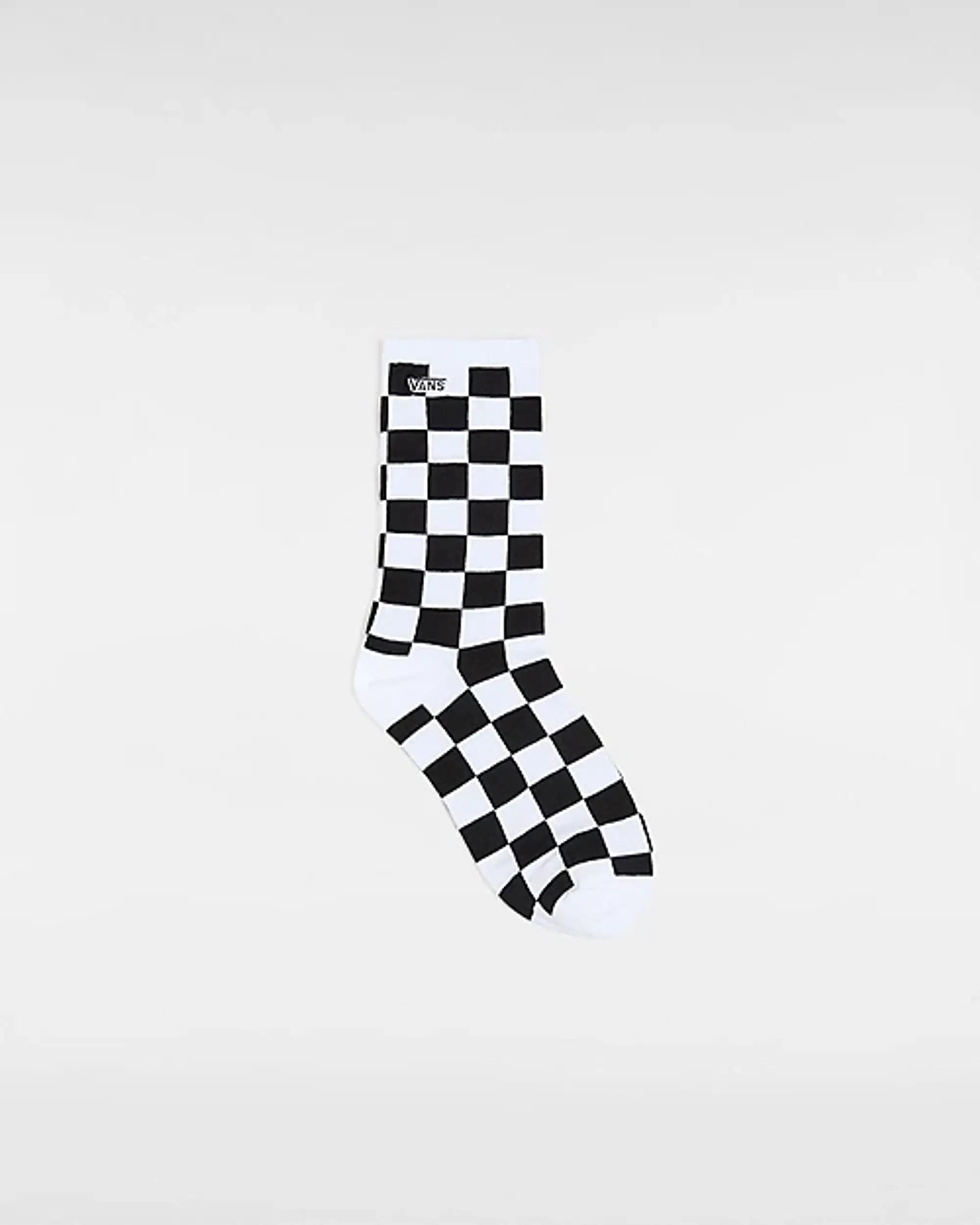 Vans Ticker Socks (1 Pair) (Black Checkerboard) Unisex White