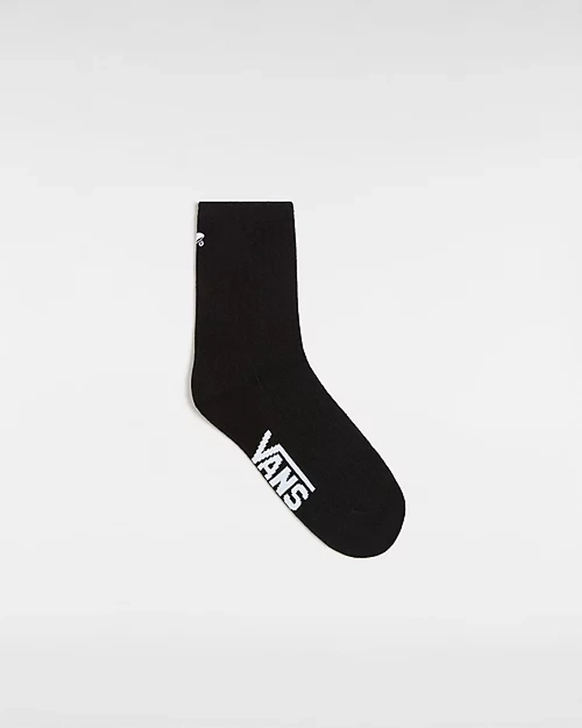 Vans Kickin It Crew Socks (1 Pair) (Black) Women Black