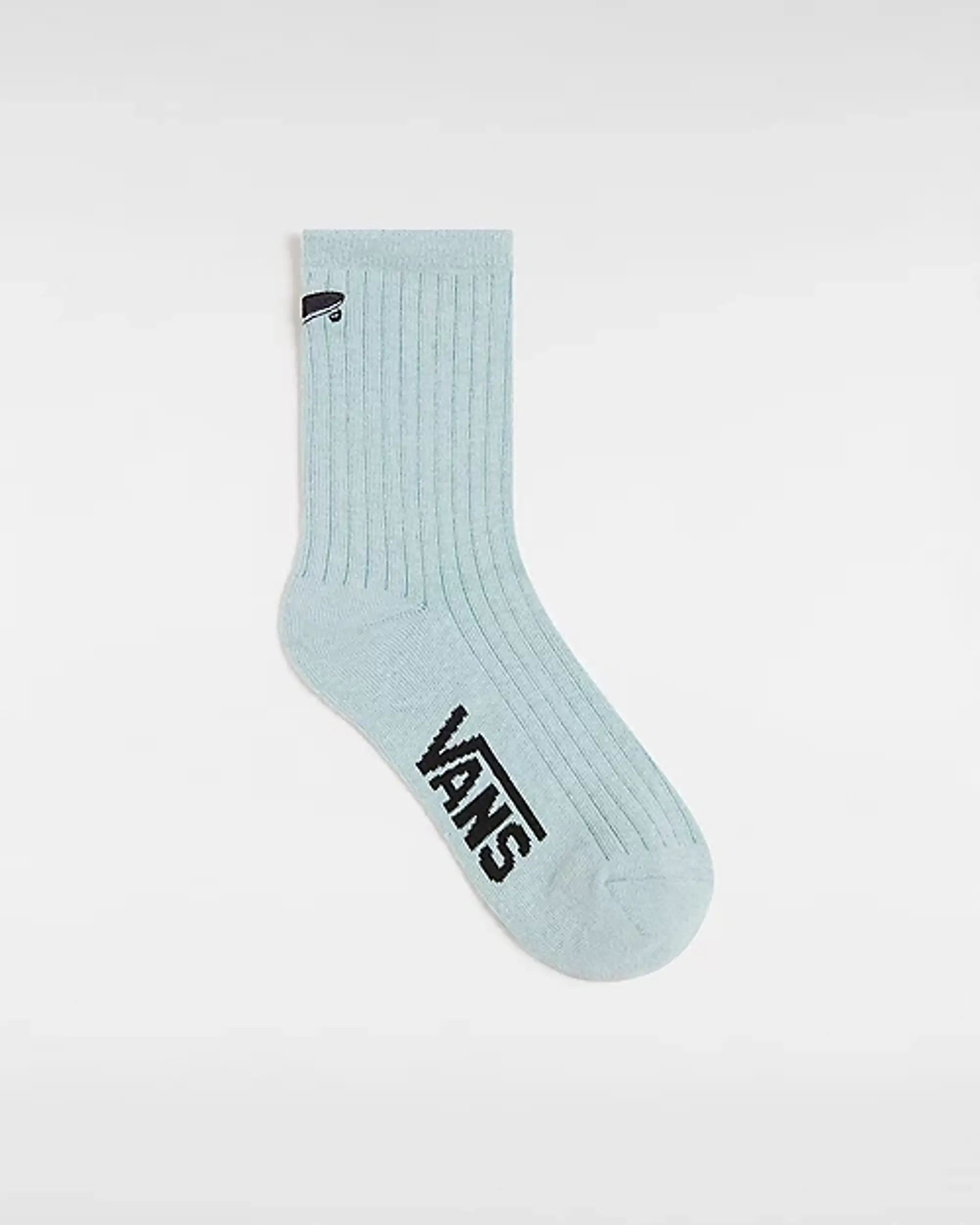 Vans Kickin It Crew Socks  (1 Pair) (Gray Mist) Women Blue