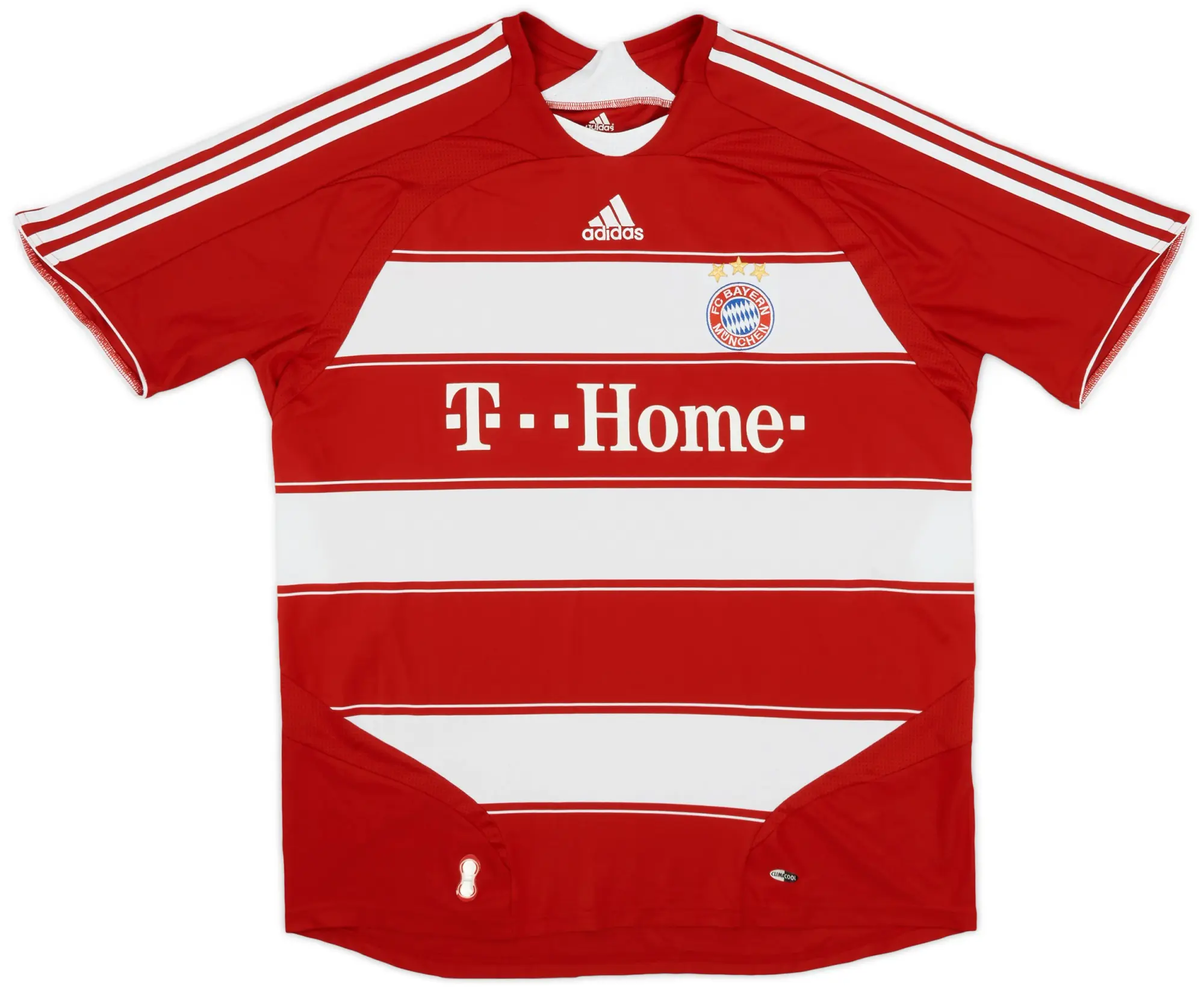 adidas 2007-08 Bayern Munich Home Shirt - 6/10 - (XL)