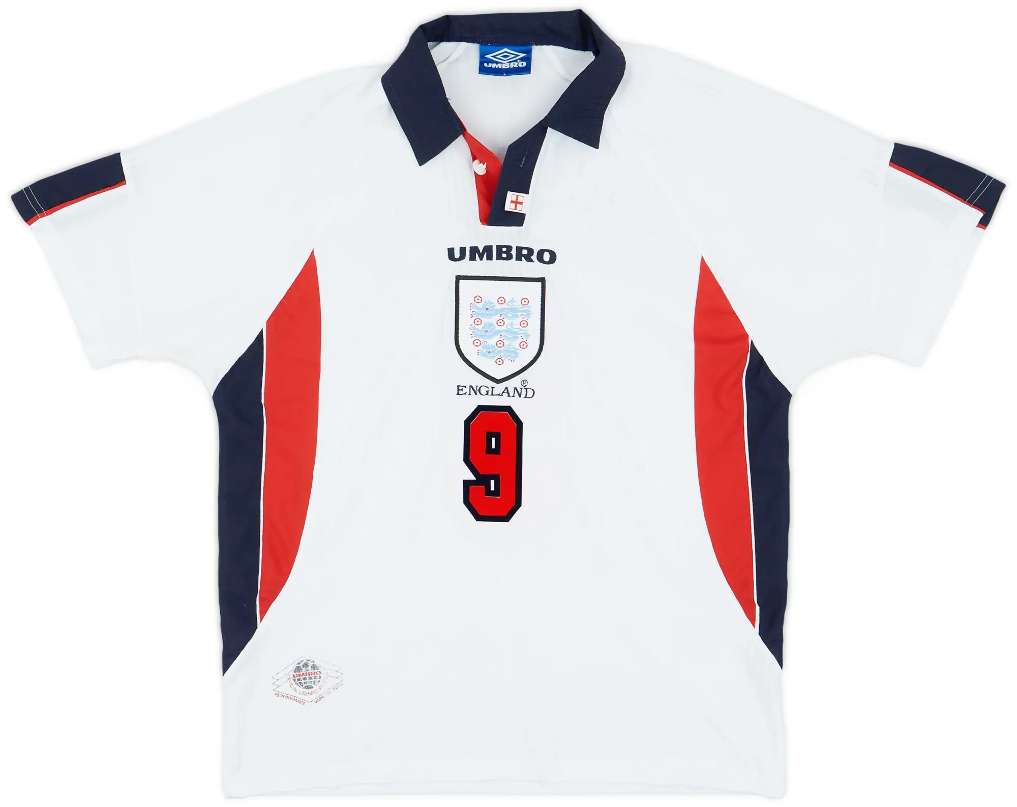 Umbro England Mens SS Home Shirt 1997 | ENGH98494763used | FOOTY.COM