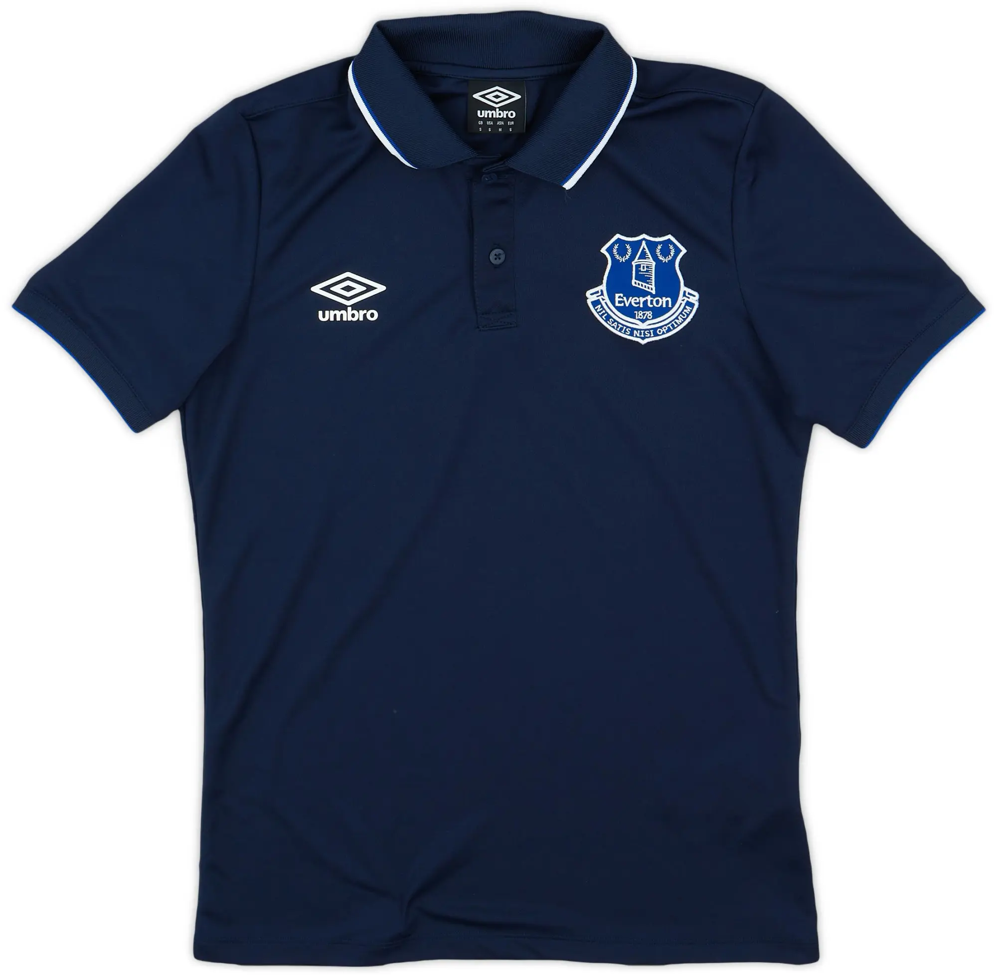2016-17 Everton Umbro Polo Shirt - 9/10 - (S)