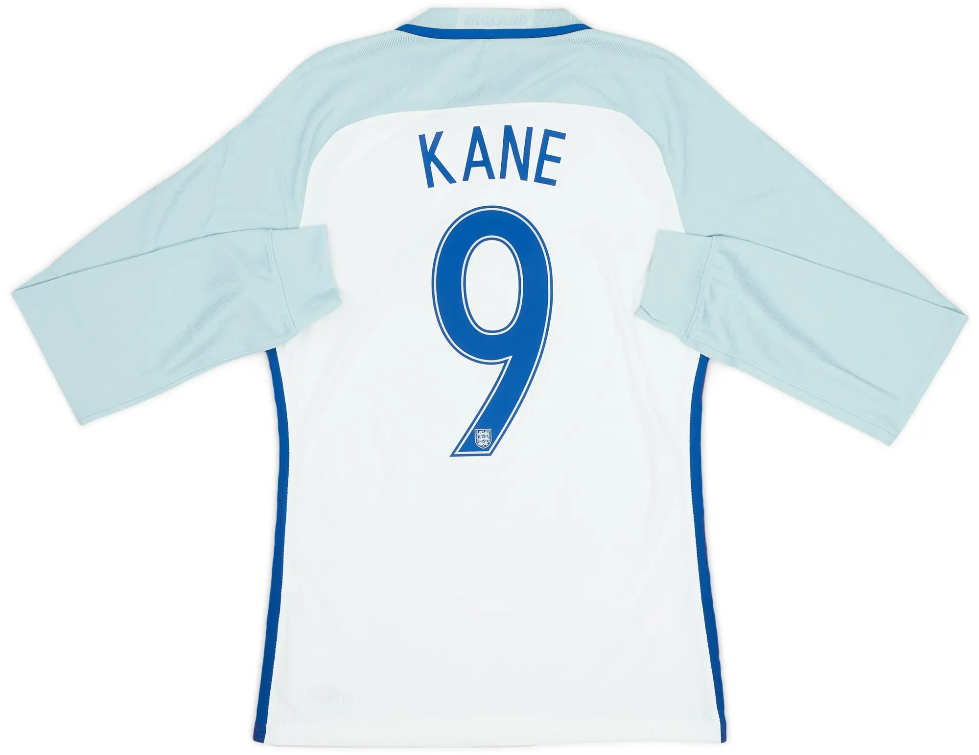 Nike 2016-17 England Player Issue Home L/S Shirt Kane #9 (M)