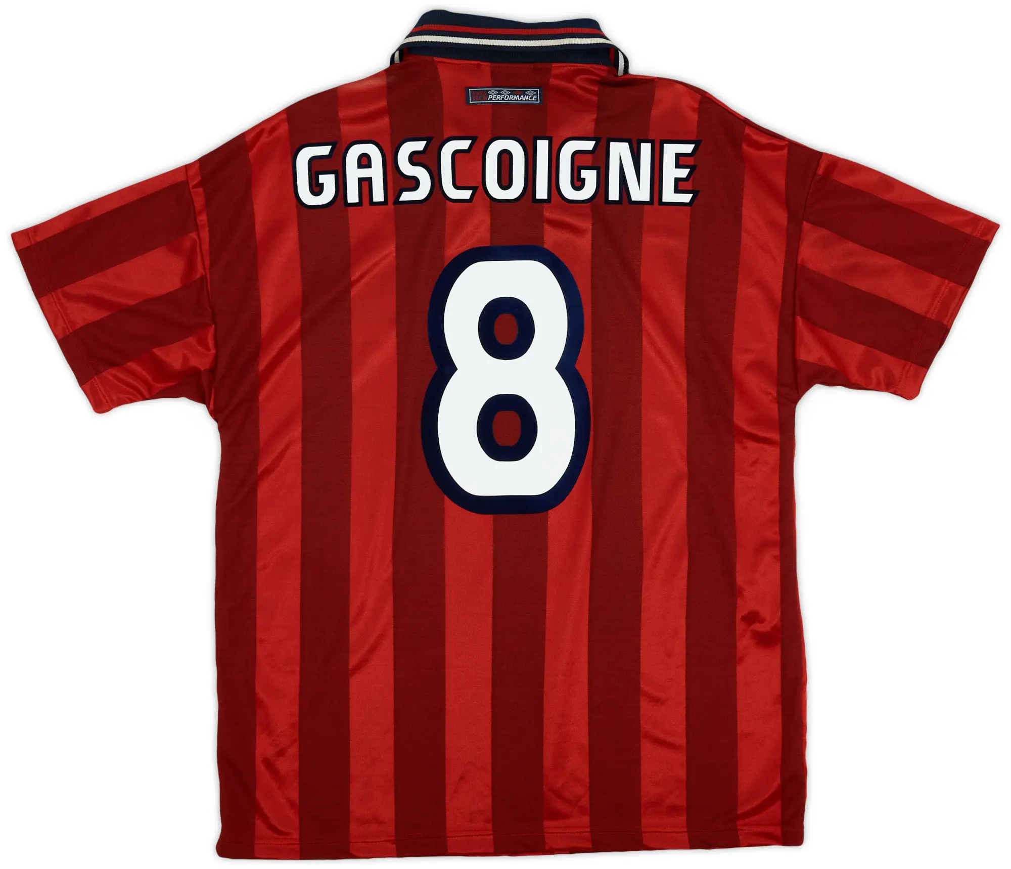 Umbro 1997-99 England Away Shirt Gascoigne #8 (L)