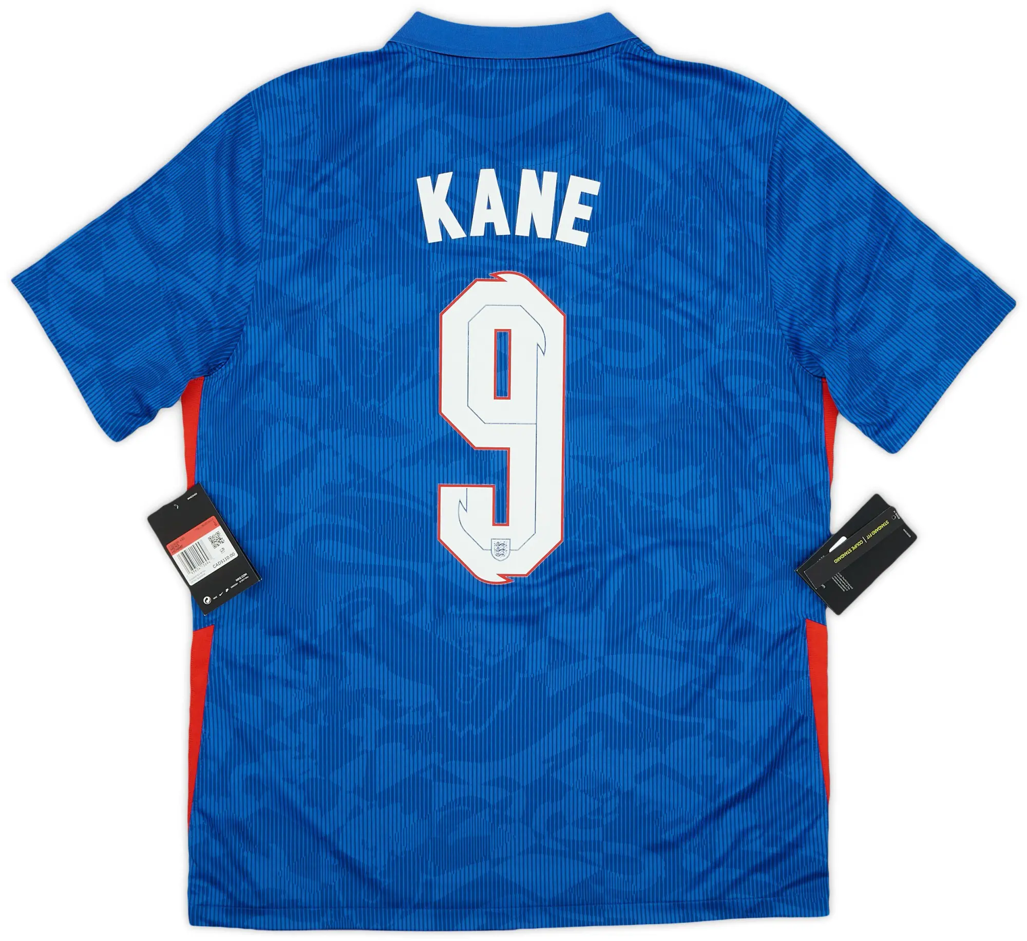 Nike 2020-21 England Away Shirt Kane #9 (L)