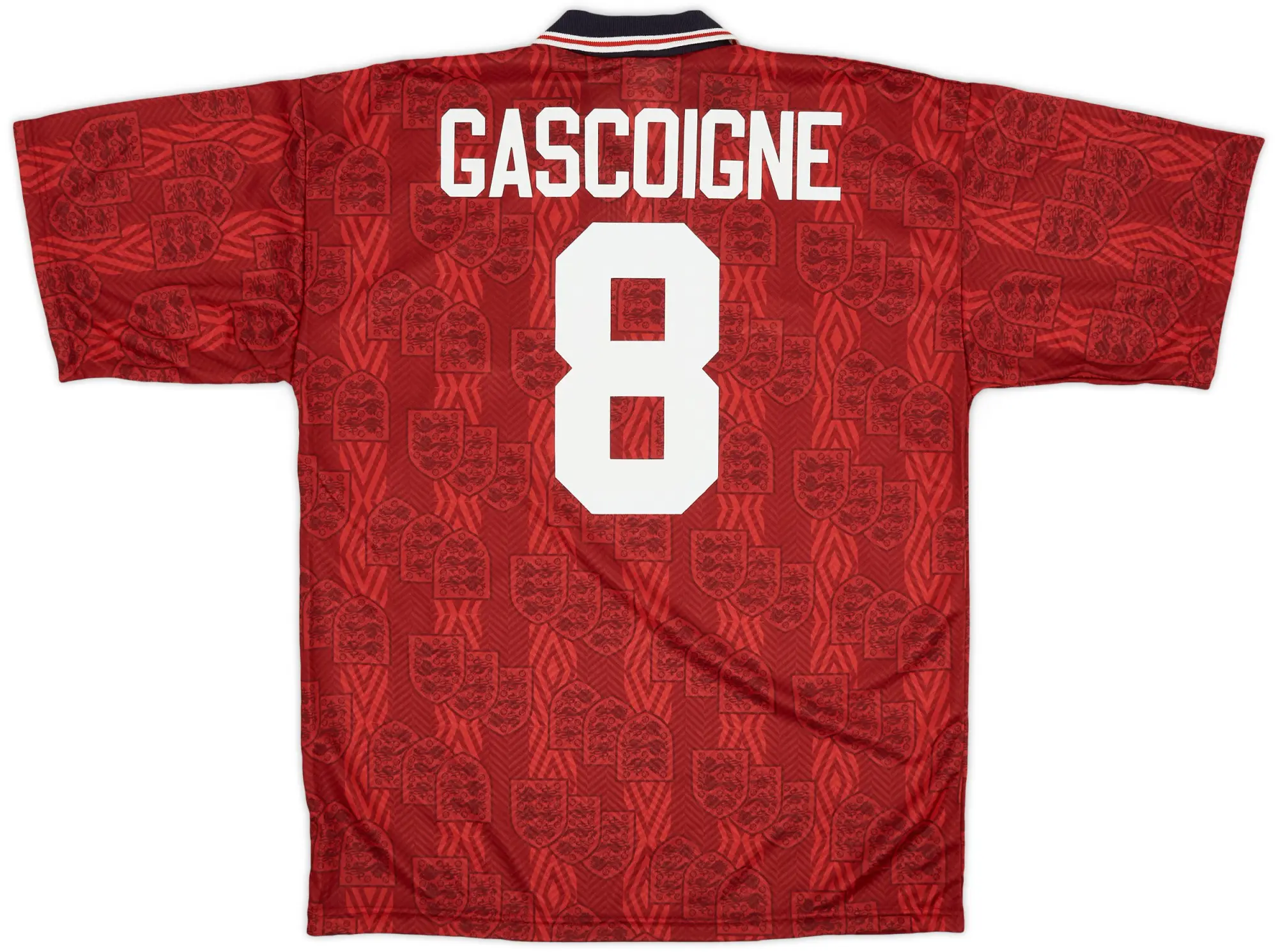 Umbro 1993-95 England Away Shirt Gascoigne #8 (XL)