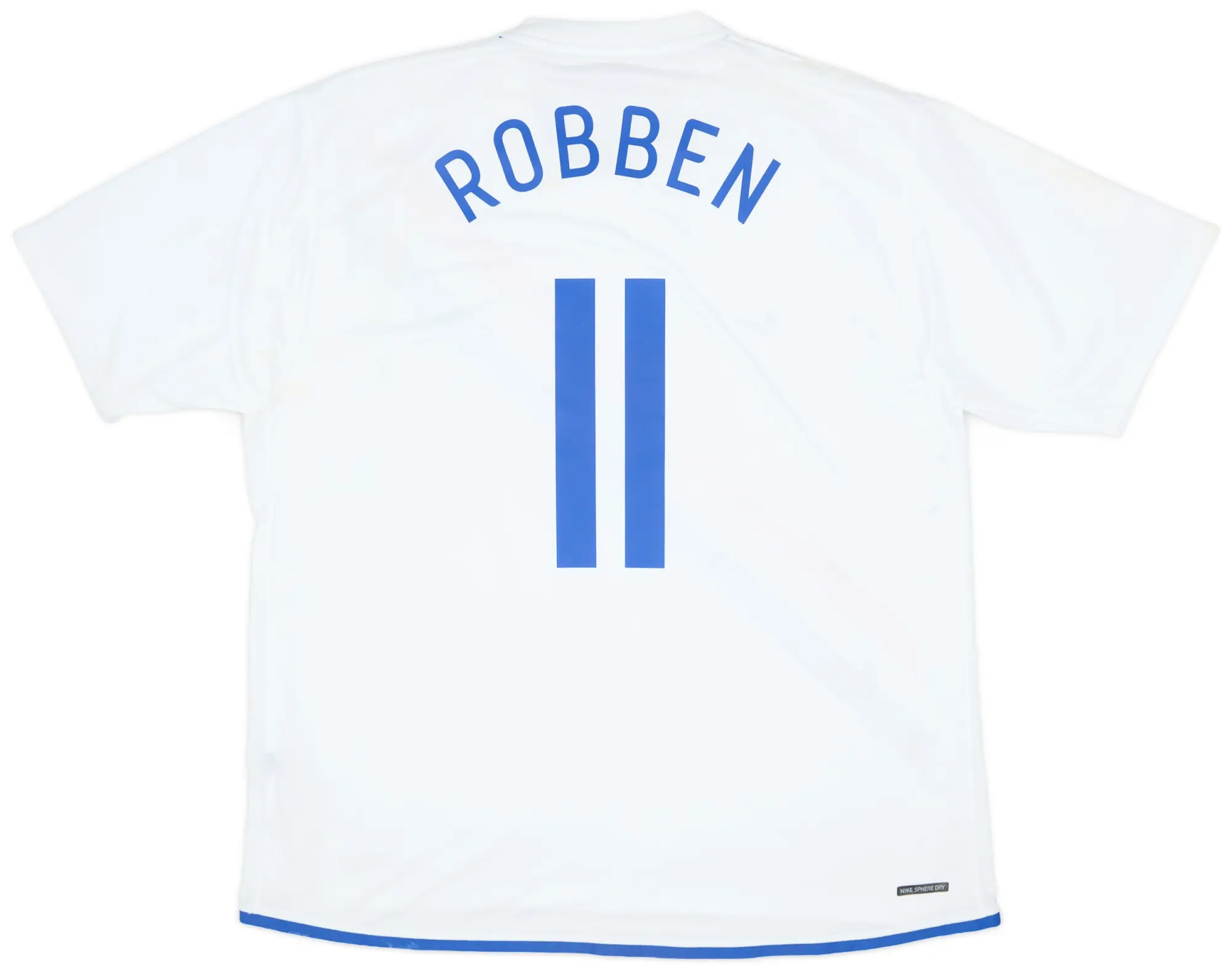 Nike 2006-08 Netherlands Away Shirt Robben #11 (XXL)