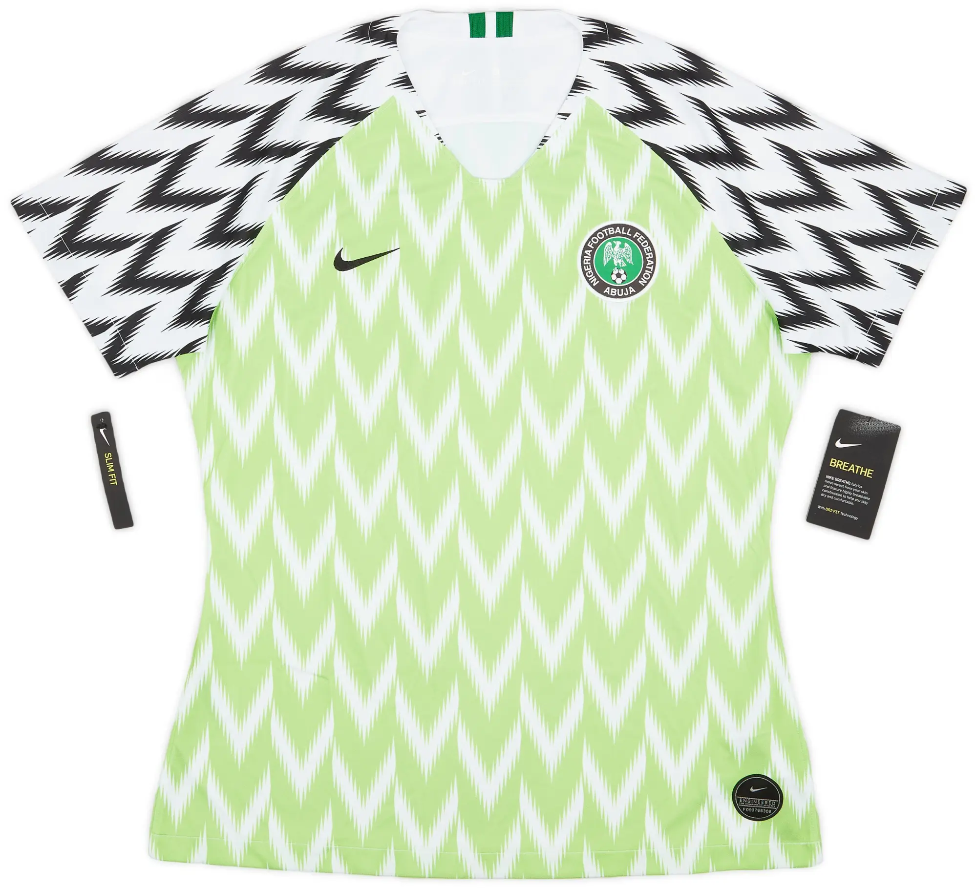 Nike 2018-19 Nigeria Home Shirt (Women's L)