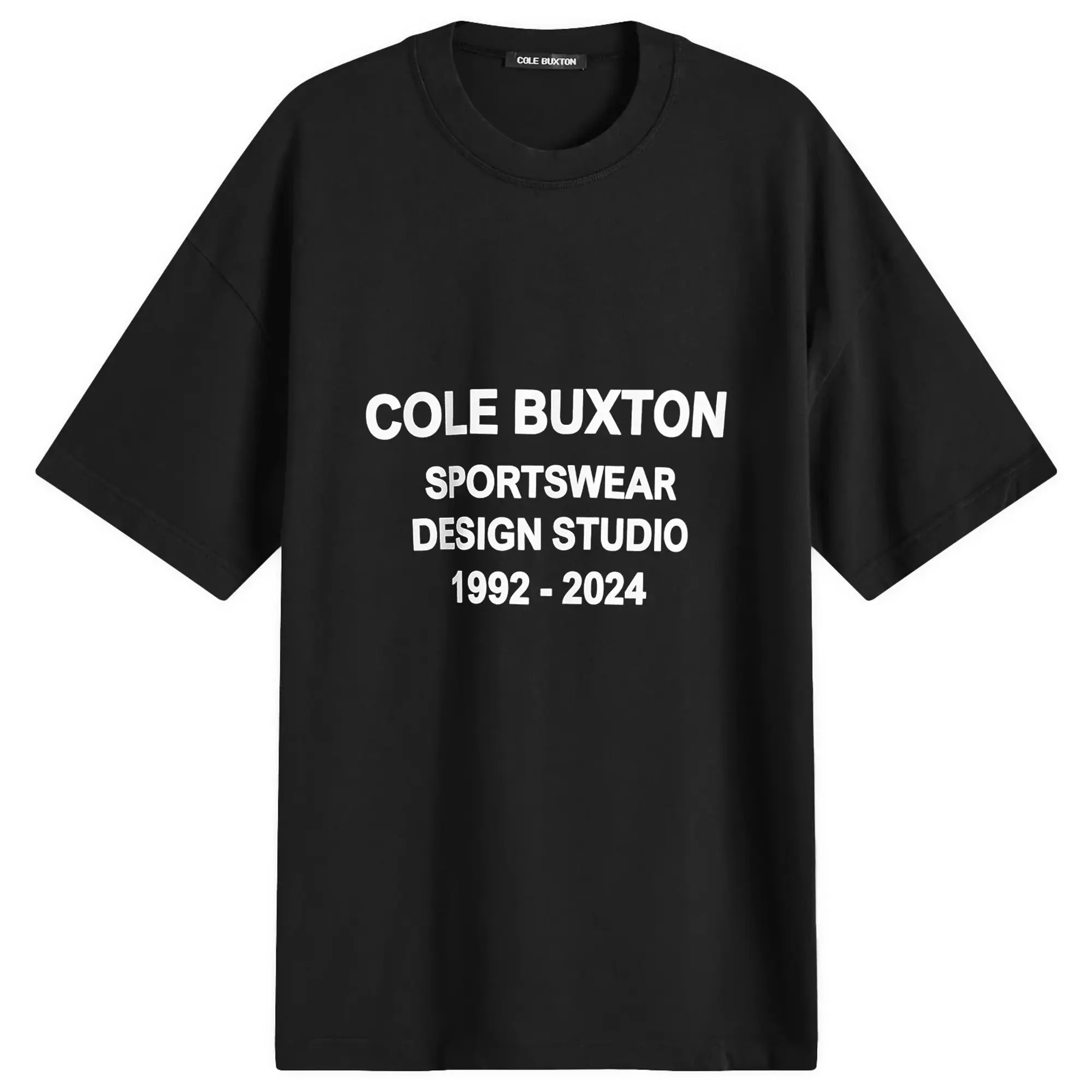 Cole Buxton Design Studio T-Shirt - Black