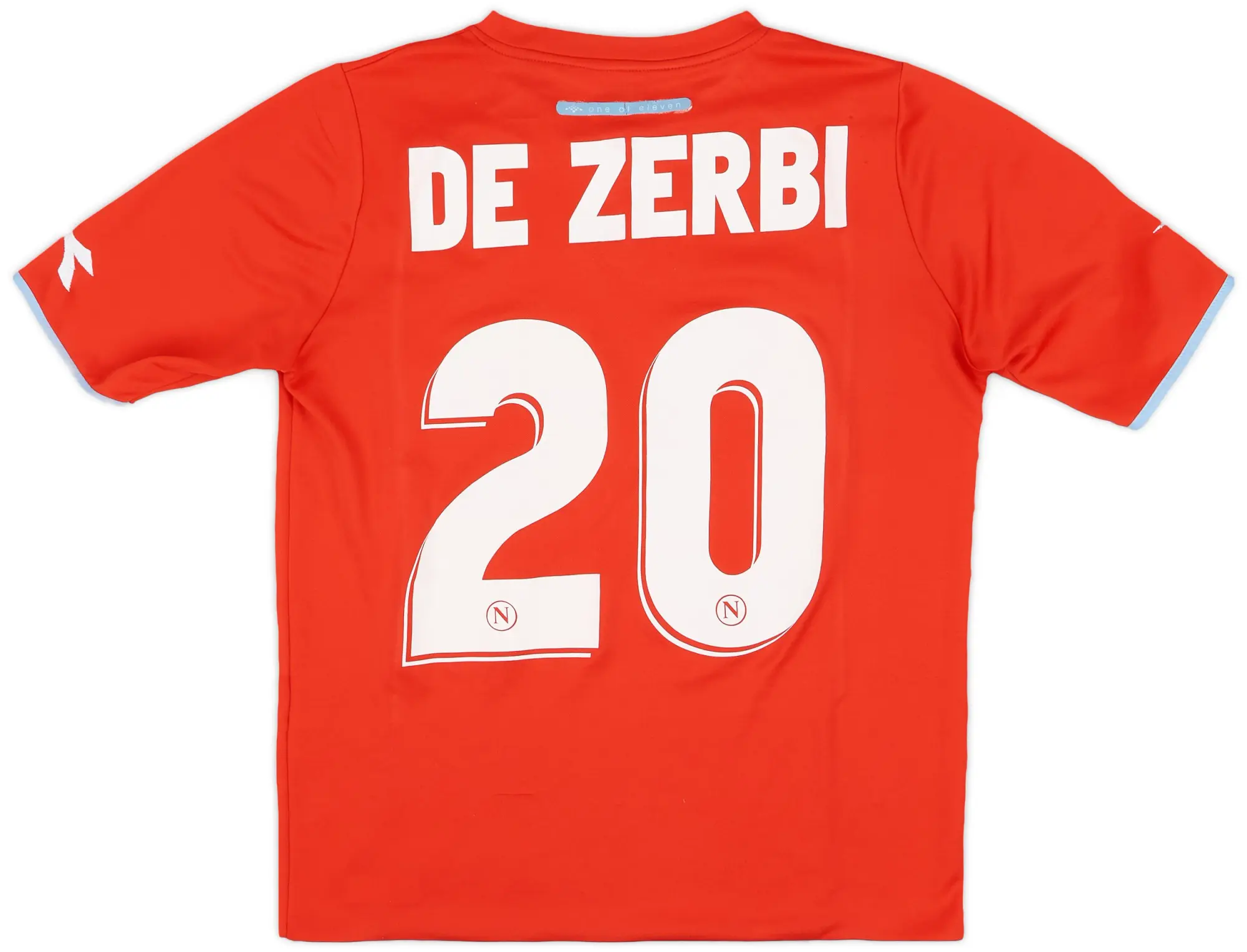 Diadora 2006-07 Napoli Match Issue Third Shirt De Zerbi #20