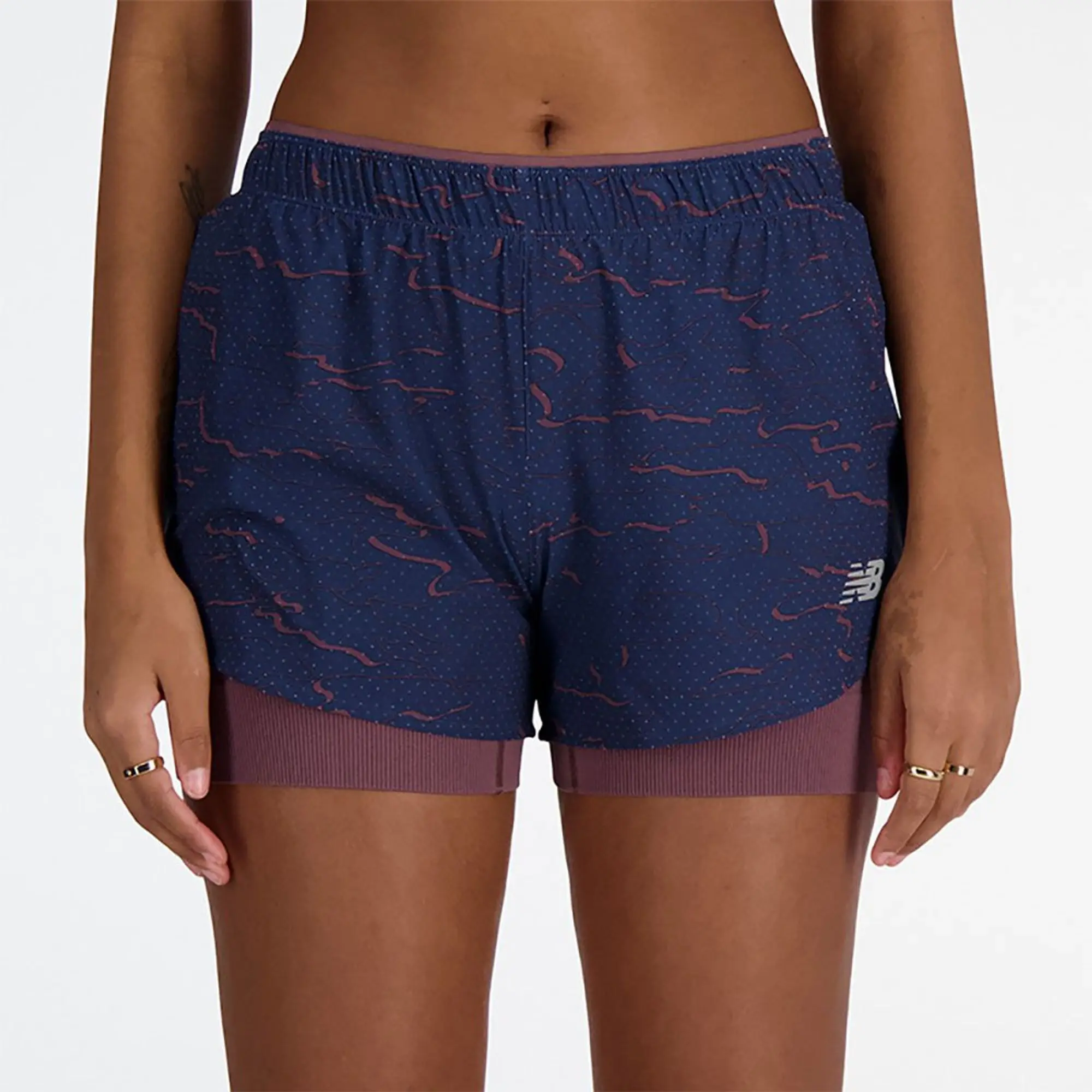 New Balance Rc Printed 2-in-1 3 Shorts