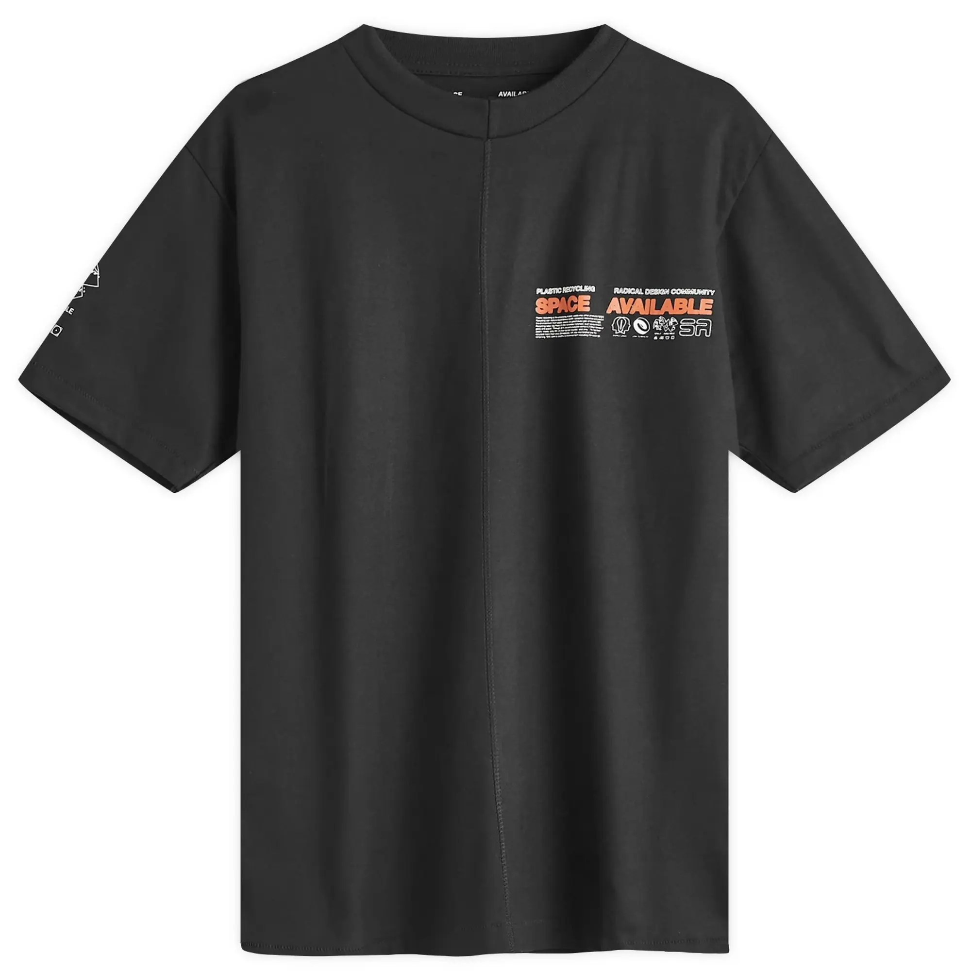 Space Available Men's Radical Plastics T-Shirt Black