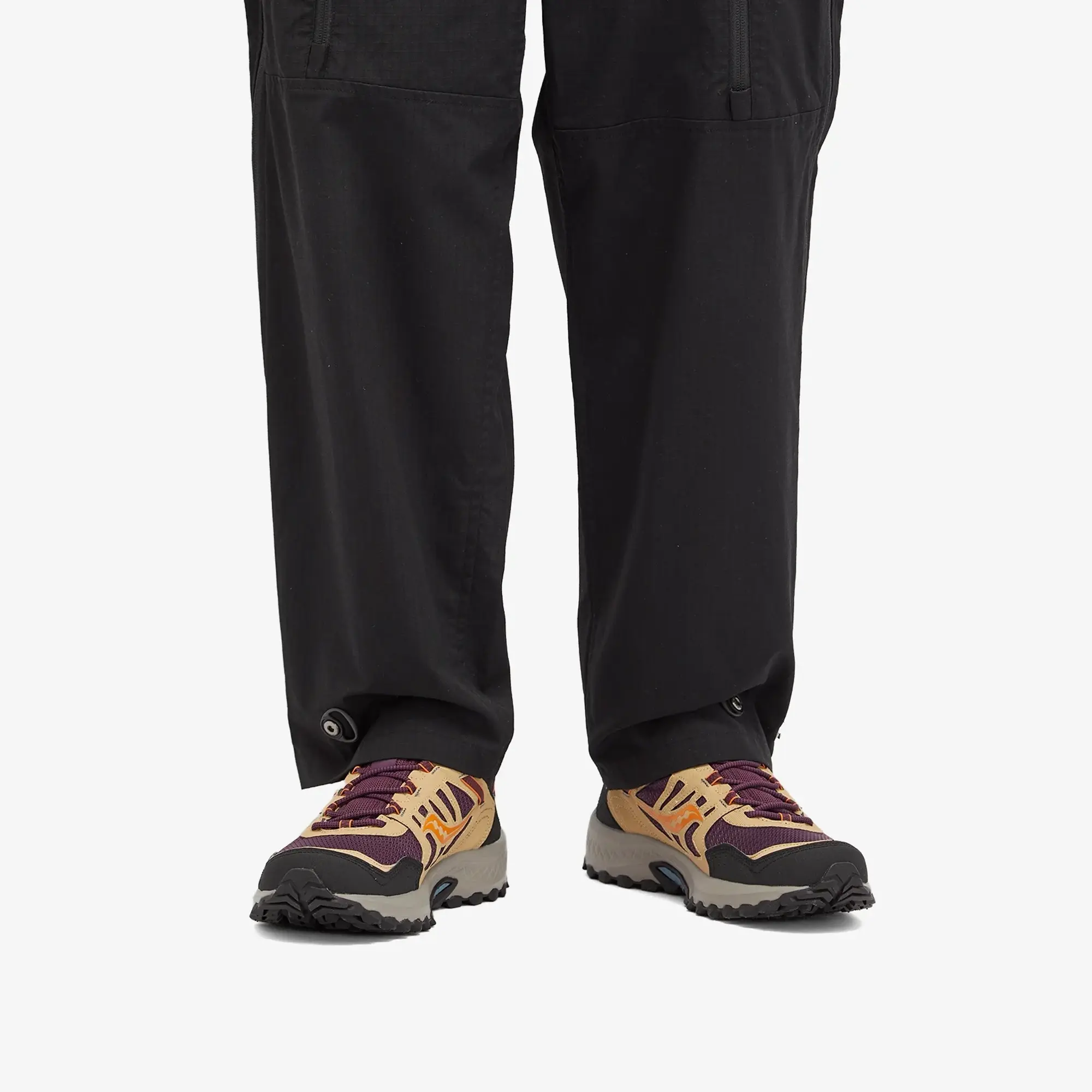 Saucony Men's Grid Peak Purple/Orange