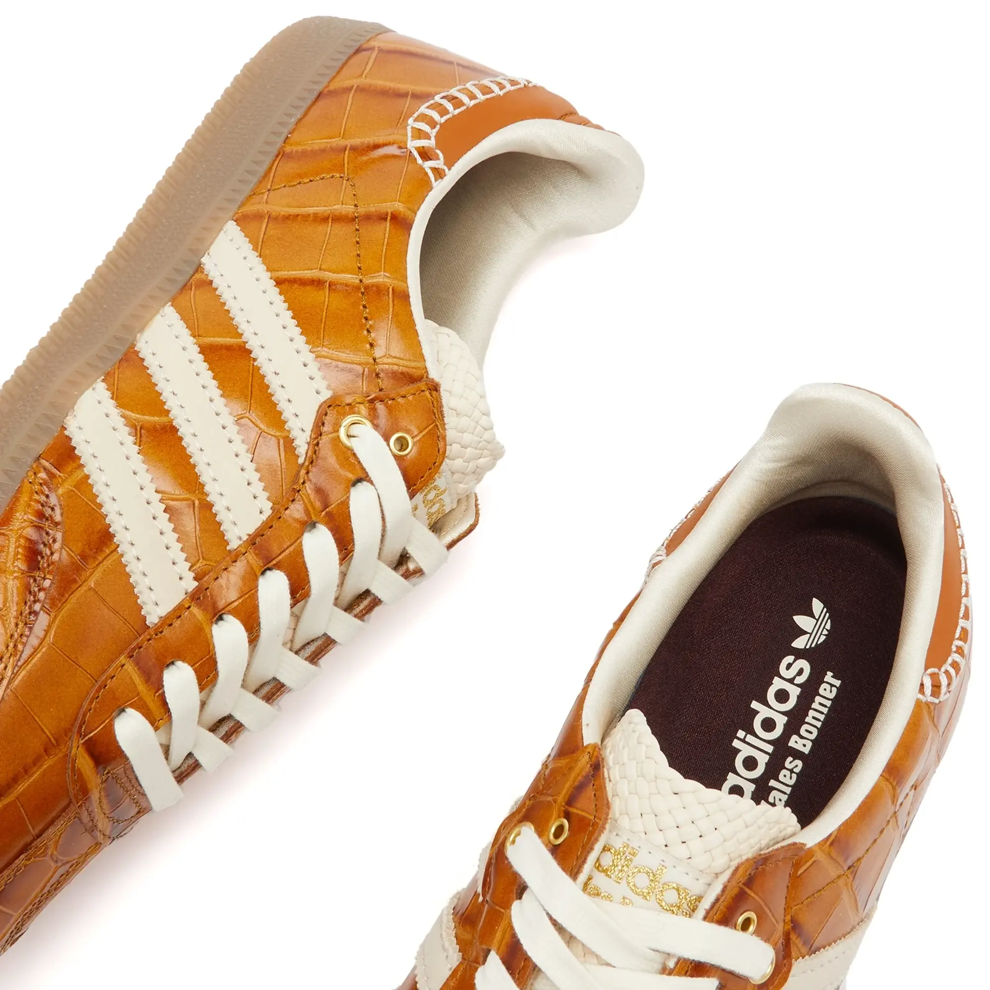 Adidas x Wales Bonner Samba Sneaker Wonder White/Night Brown