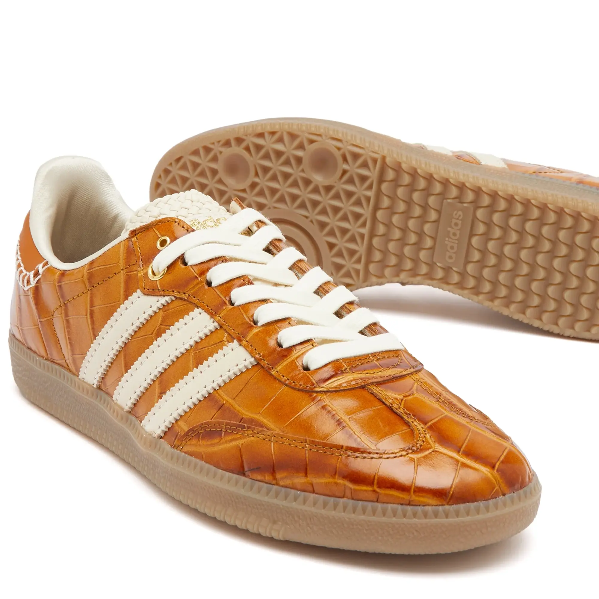 Adidas x Wales Bonner Samba Sneaker Wonder White/Night Brown