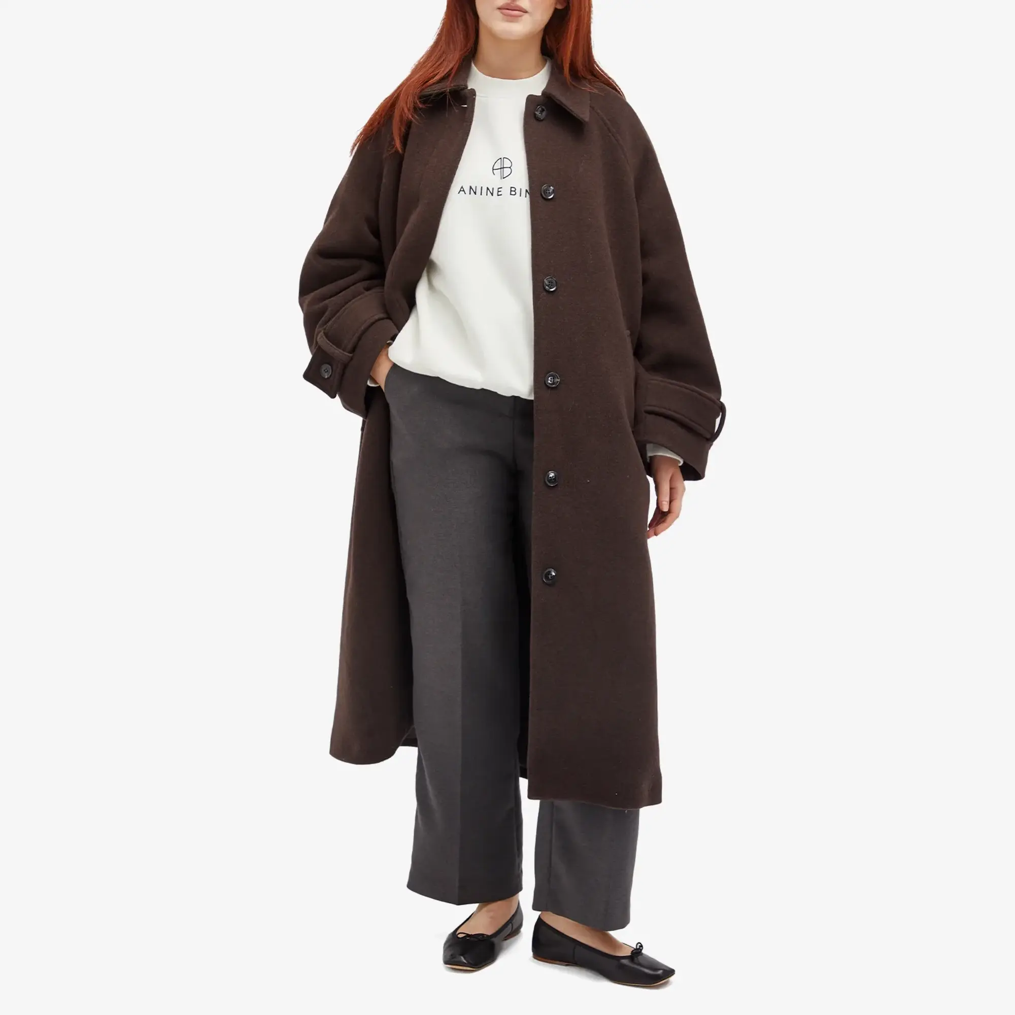 Anine Bing Women's Jaci Sweatshirt Ivory