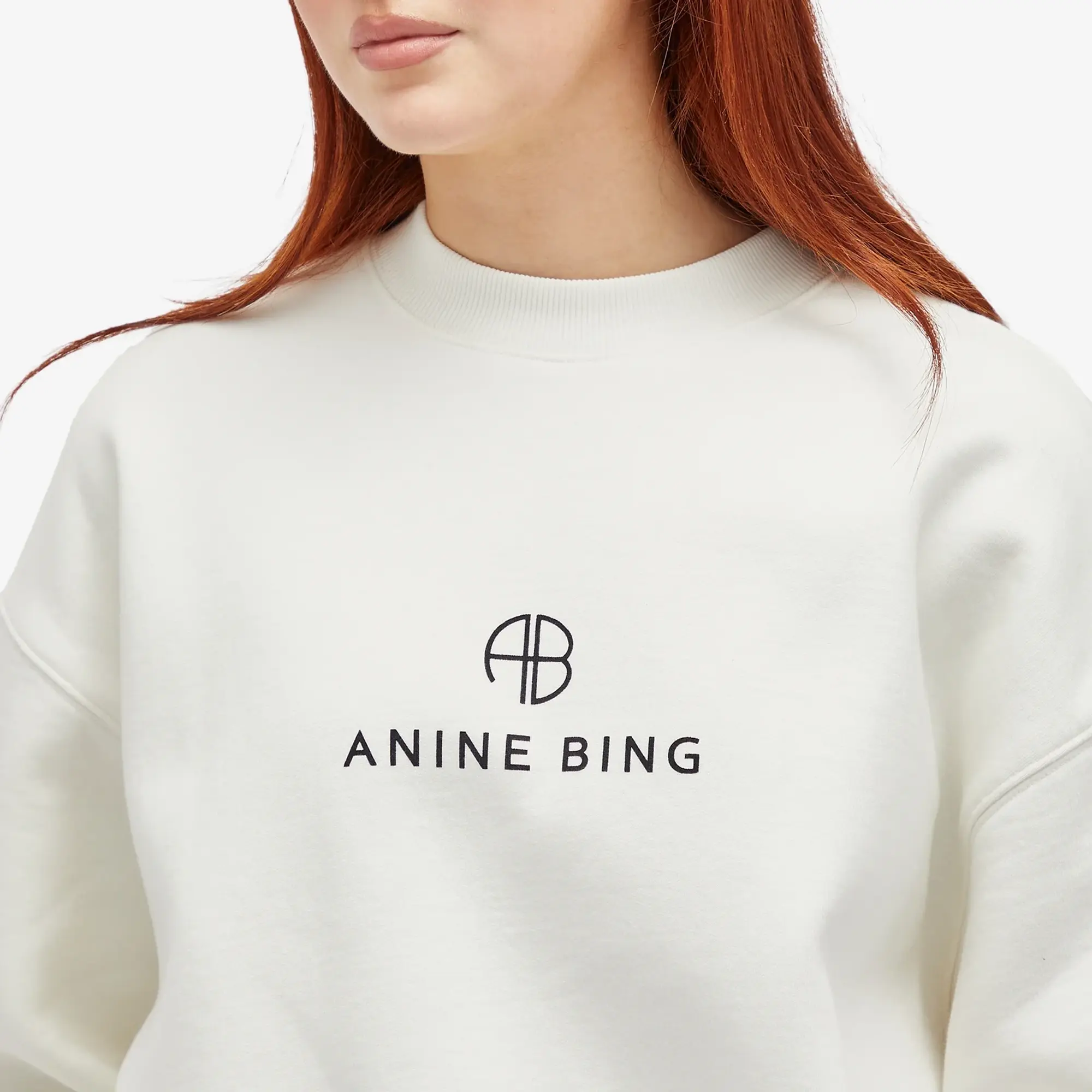 Anine Bing Women's Jaci Sweatshirt Ivory