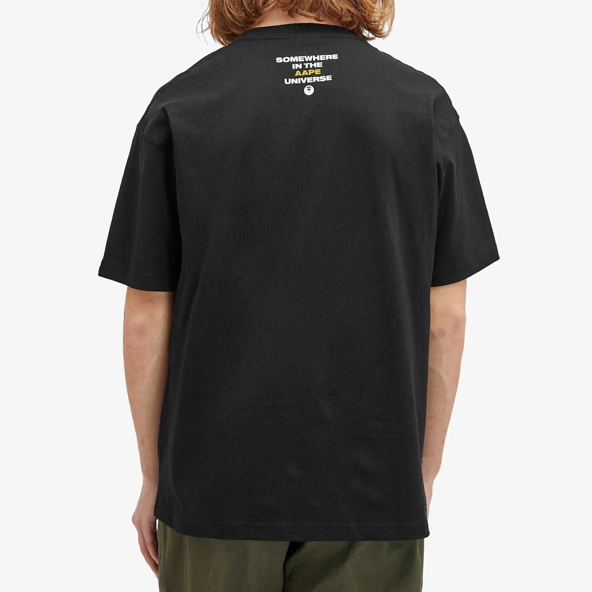 AAPE By A Bathing Ape Theme T-Shirt, Black