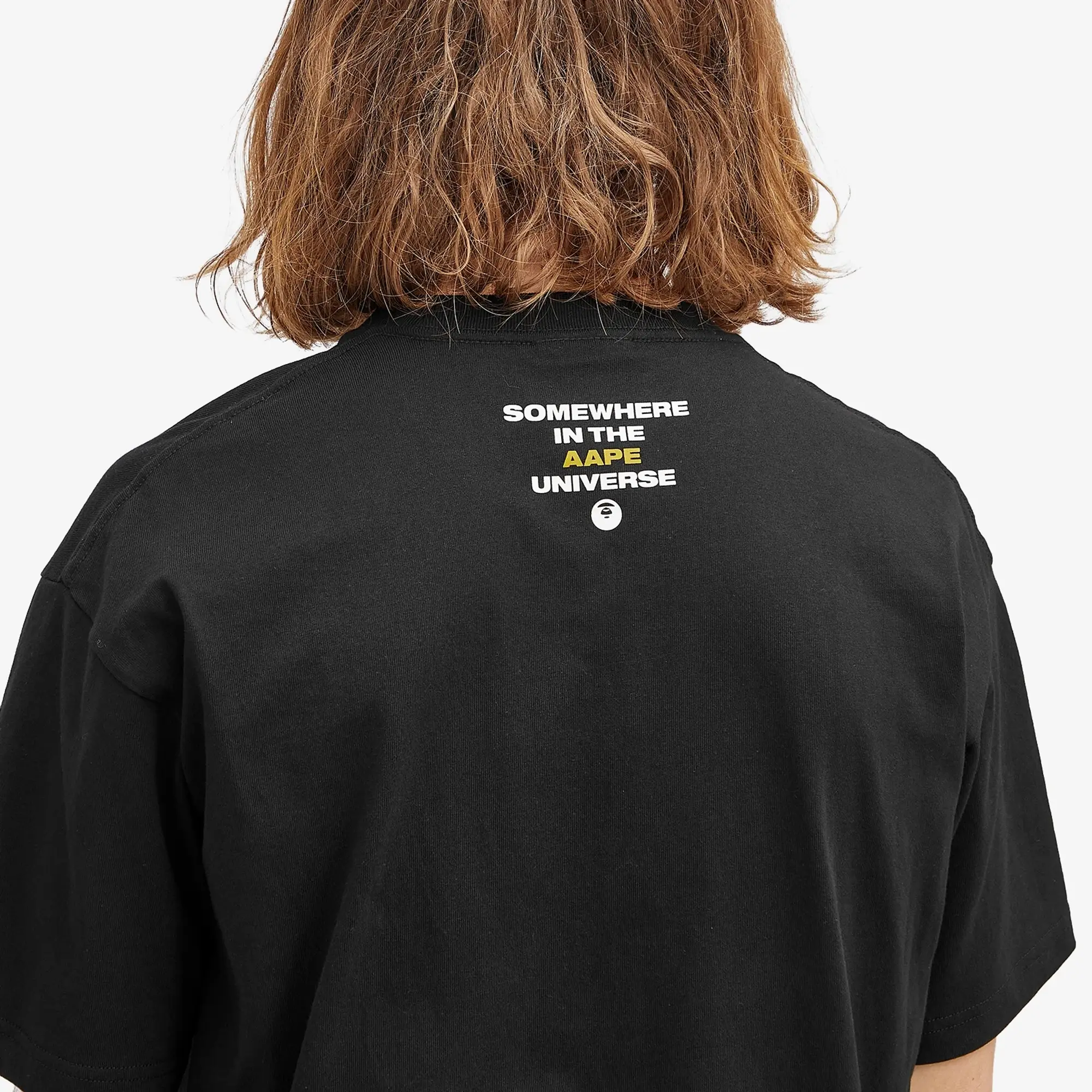 AAPE By A Bathing Ape Theme T-Shirt, Black