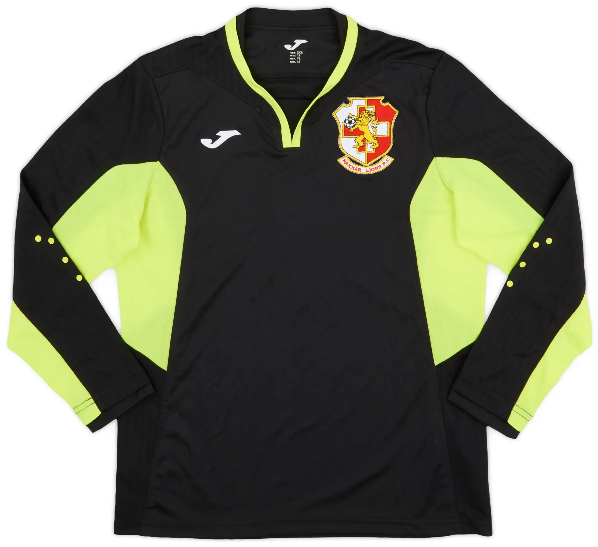 Joma 2022-23 Naxxar Lions GK Shirt - 9/10 - (L.Boys)