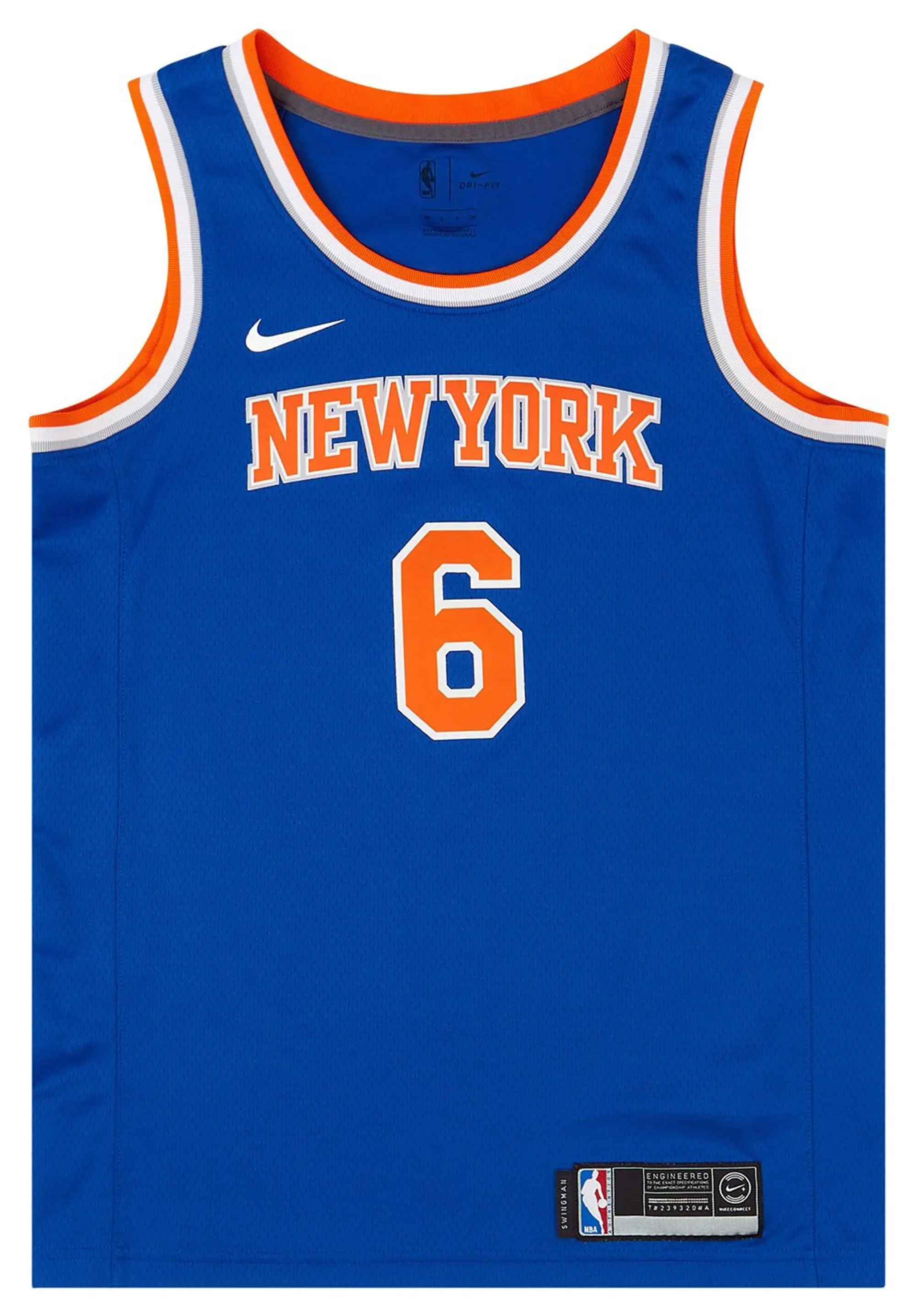 2017 19 New York Knicks Porzingis 6 Nike Swingman Away Jersey Excellent S NYKA1 701 FOOTY.COM