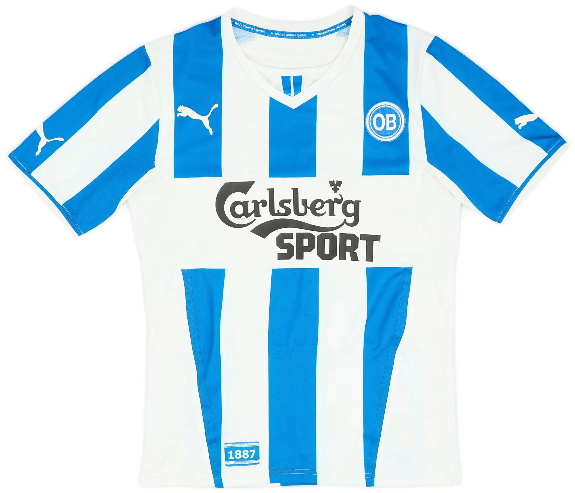 Puma 2014-15 Odense Home Shirt - 6/10 - (S)