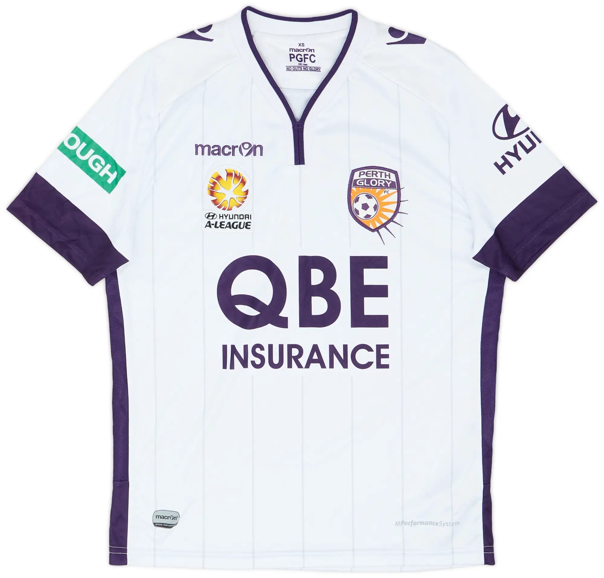 Macron 2014-16 Perth Glory Away Shirt - 9/10 - (XS)
