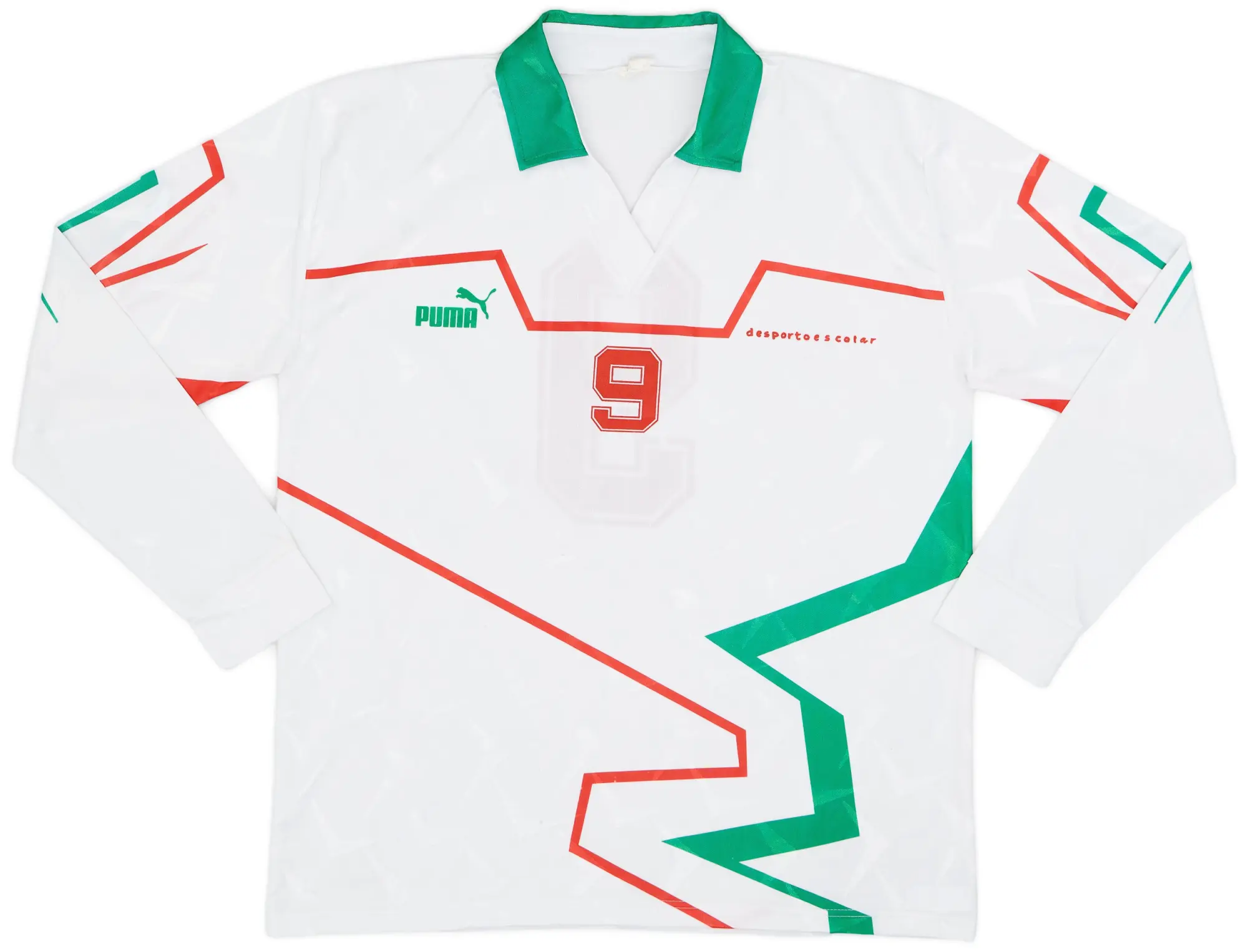1990s Puma Template L/S Shirt (Desporto Escolar) #9 - 9/10 - (XL)
