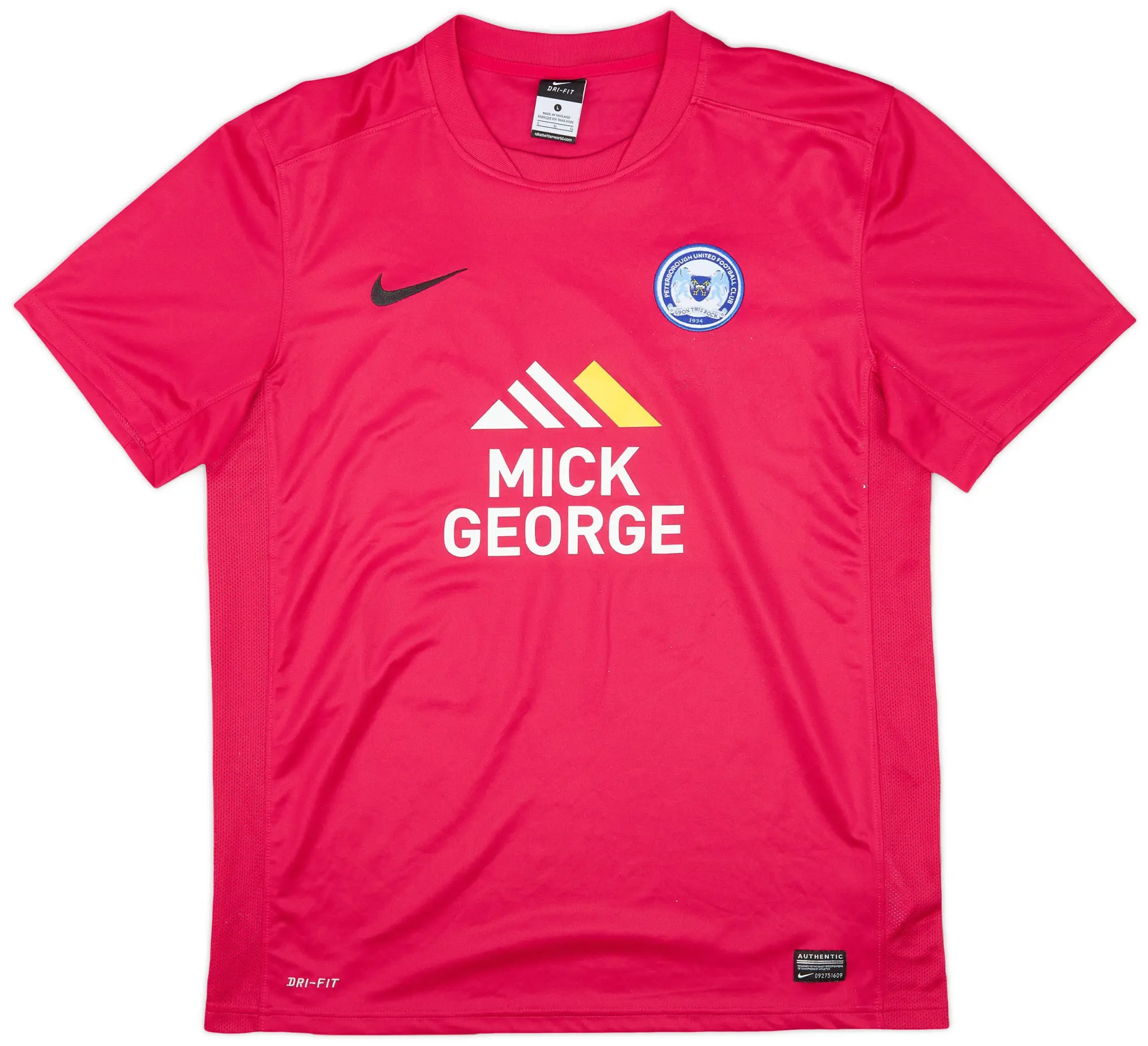 Nike 2015-16 Peterbrough Away Shirt - 6/10 - (L)