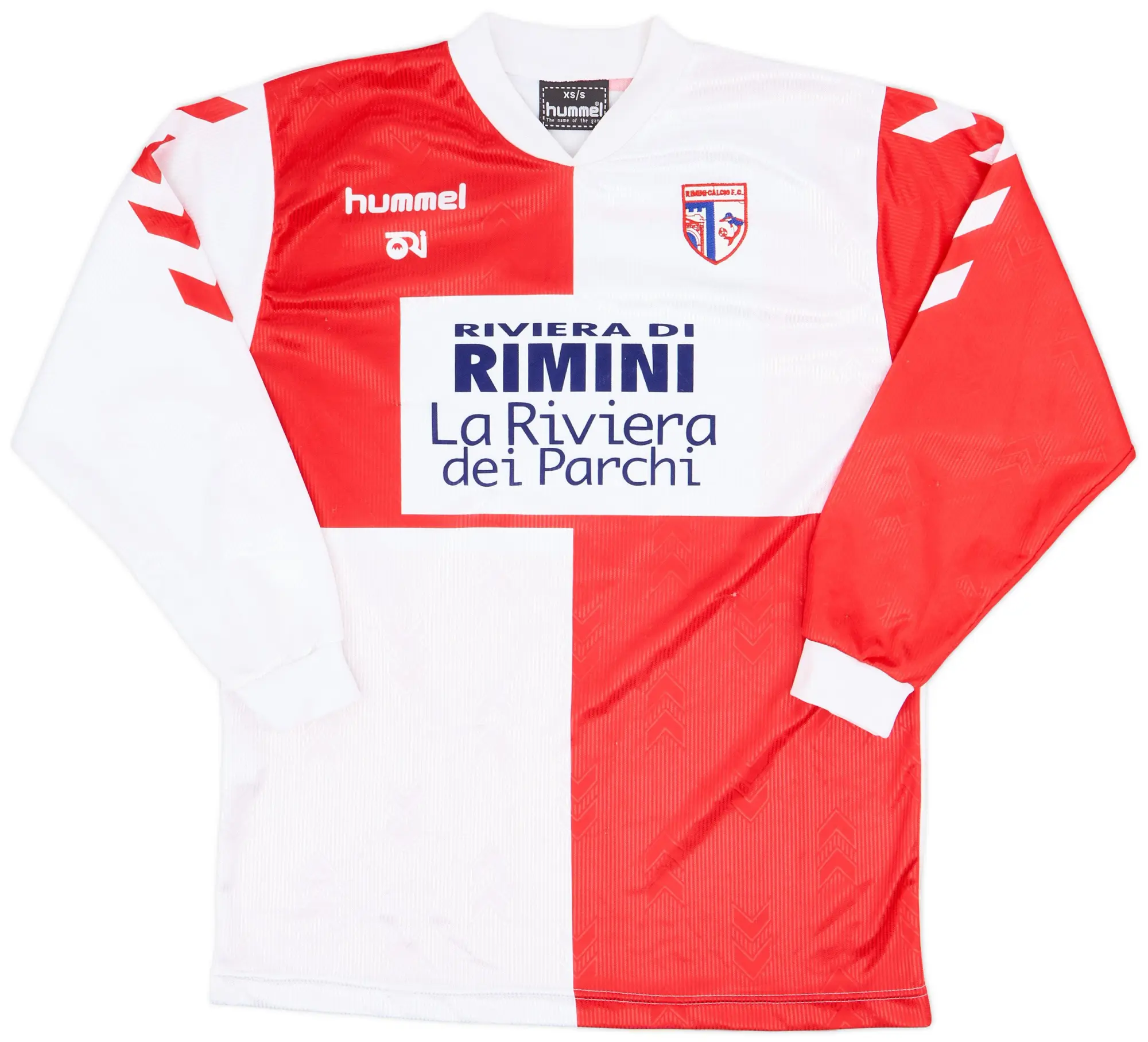 Hummel 2005-06 Rimini Home L/S Shirt - 9/10 - (XS/S)