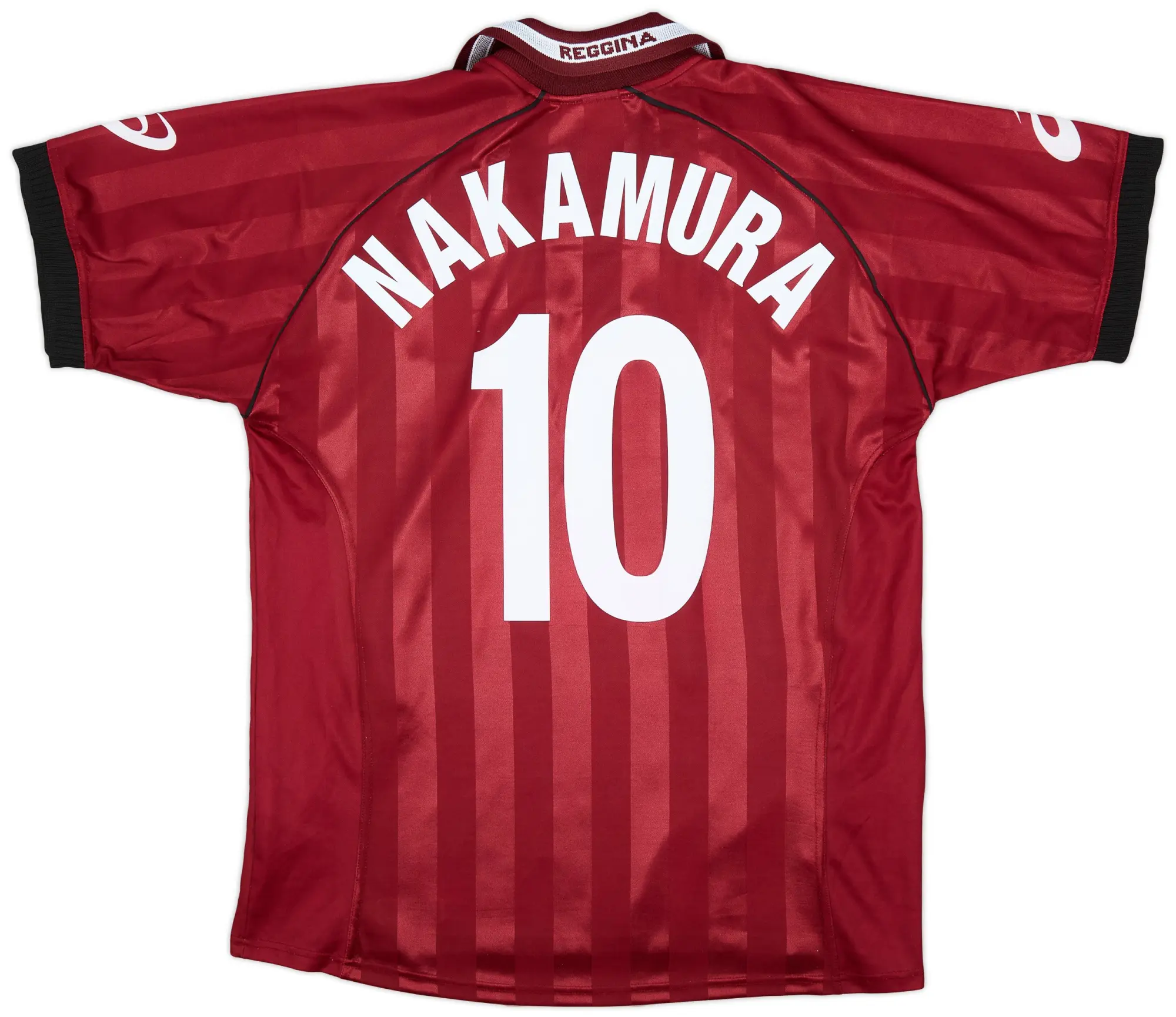 Asics 2002-03 Reggina Home Shirt Nakamura #10 - 9/10 - (M)