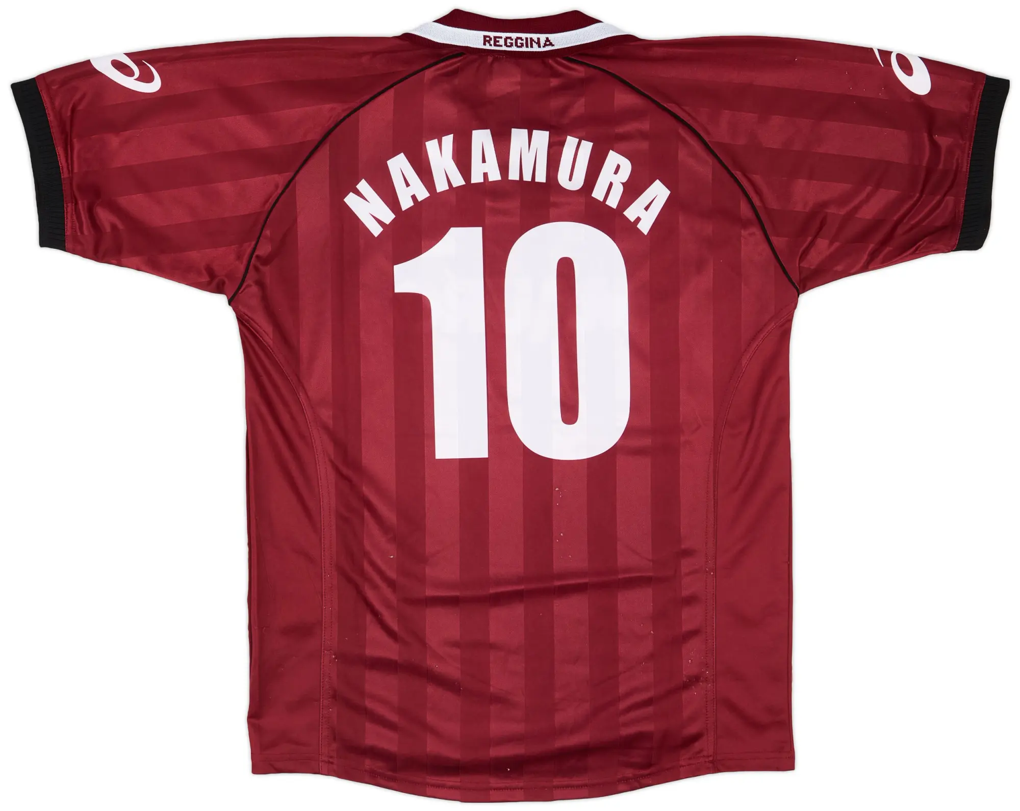 Asics 2002-03 Reggina Home Shirt Nakamura #10 - 6/10 - (XL)