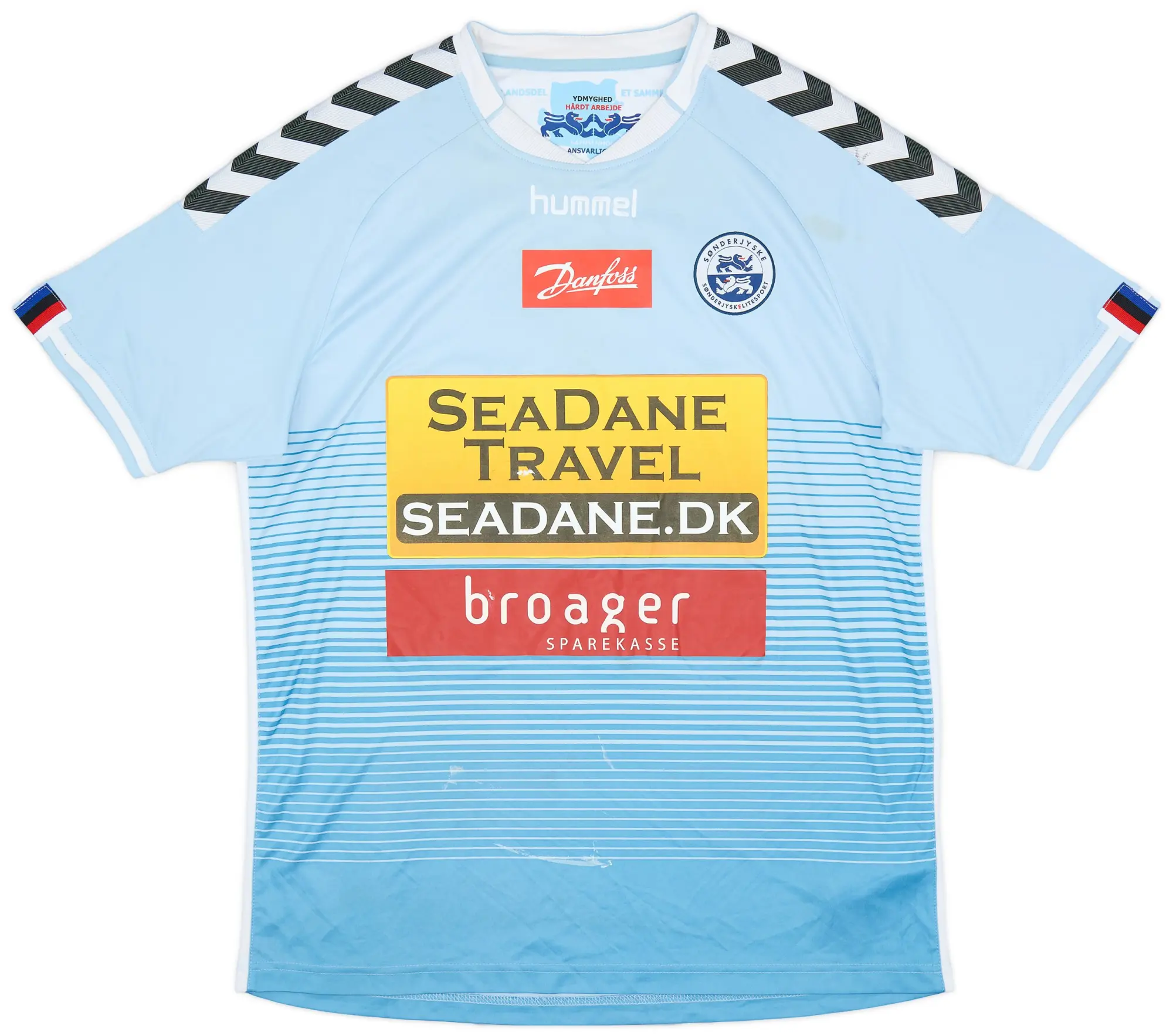 Hummel 2016-17 SonderjyskE Home Shirt - 5/10 - (XL)